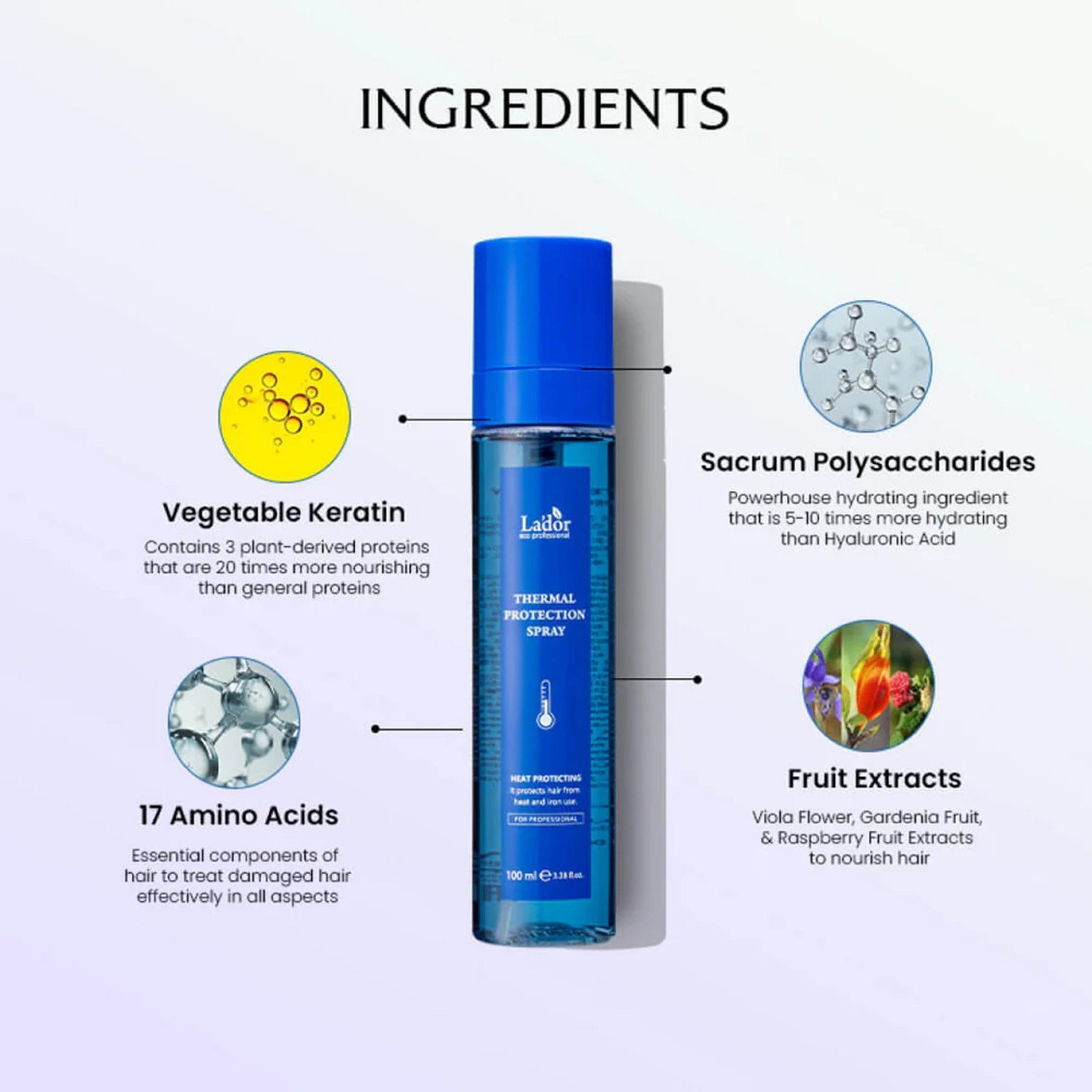 Lador Thermal Protection Spray 100ml (3.38floz)
