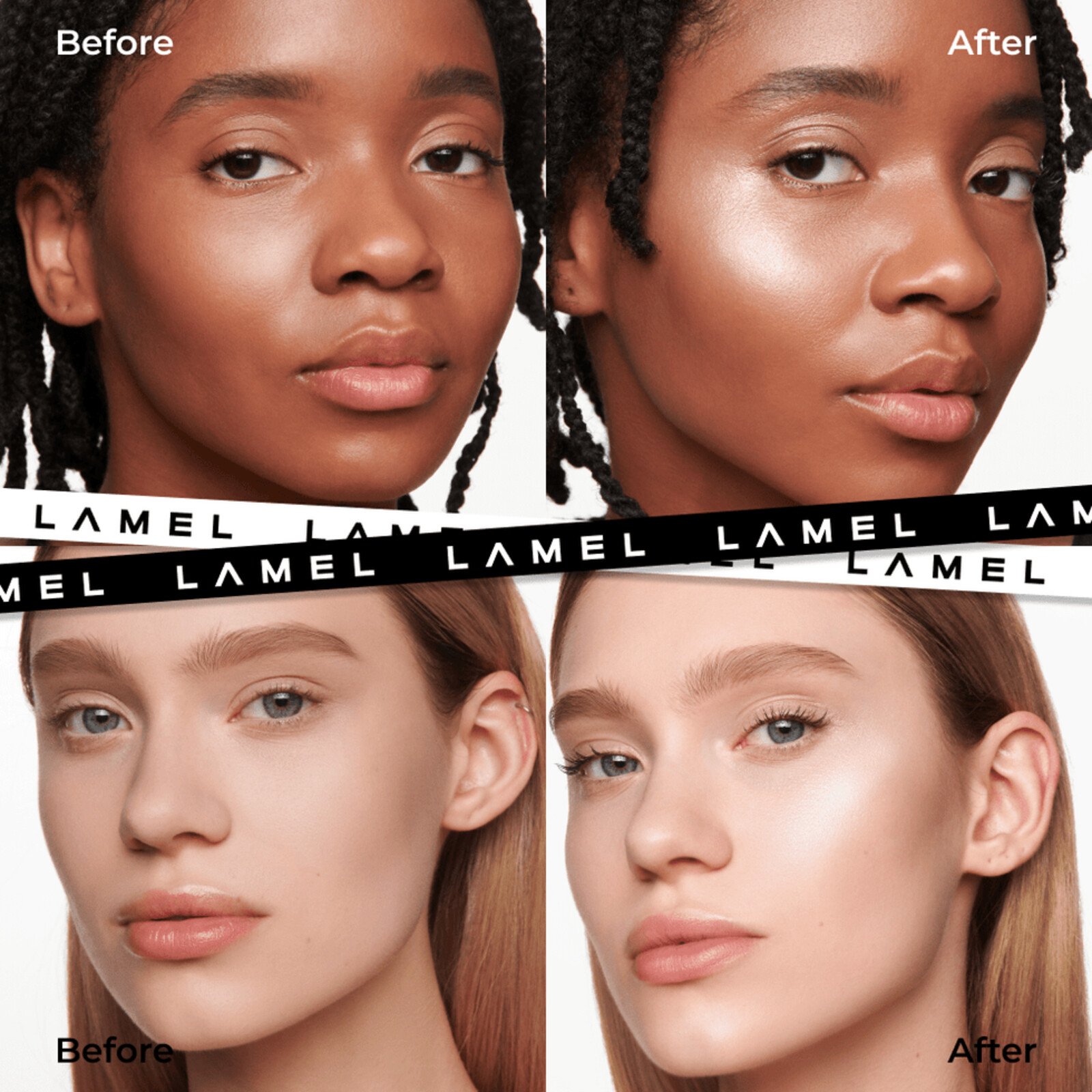 Lamel Cloud Color Liquid Contour 02 Gold Brown 7ml