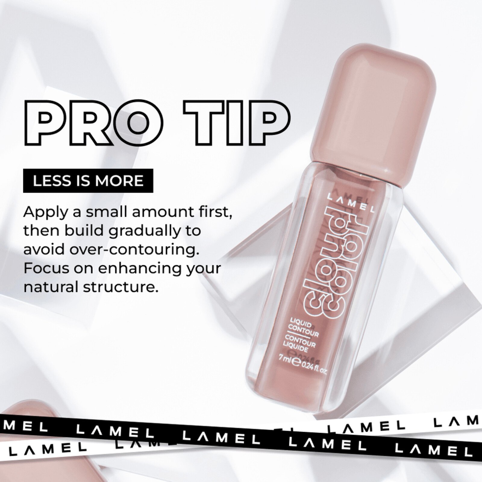 Lamel Cloud Color Liquid Contour 02 Gold Brown 7ml
