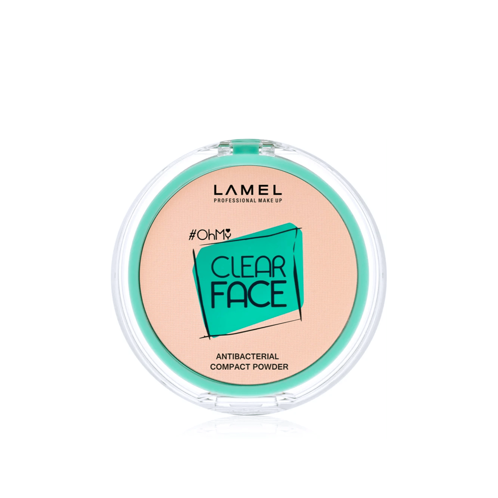 Lamel Oh My صافي وجه بودرة مضغوطة 405 Sand Beige 6g
