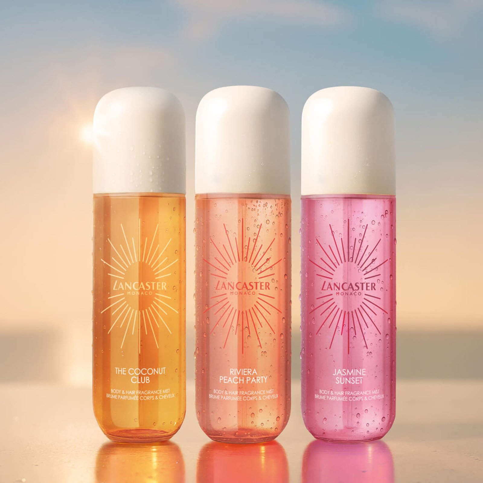 Lancaster Riviera Peach Party Body & Hair Fragrance Mist 236ml (7.98floz)