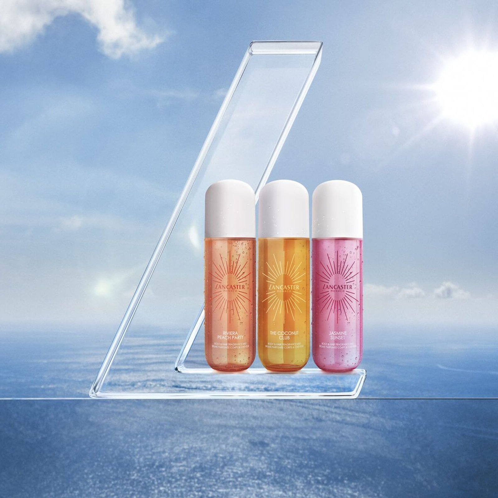 Lancaster Riviera Peach Party Body & Hair Fragrance Mist 236ml (7.98floz)