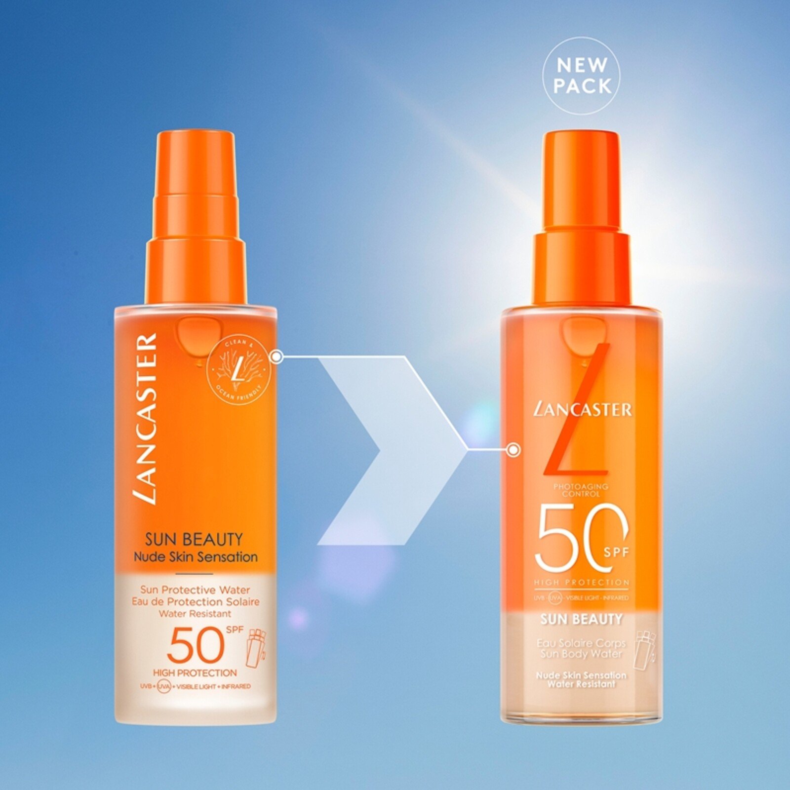 Lancaster Sun Beauty Sun Body Water SPF50 150ml