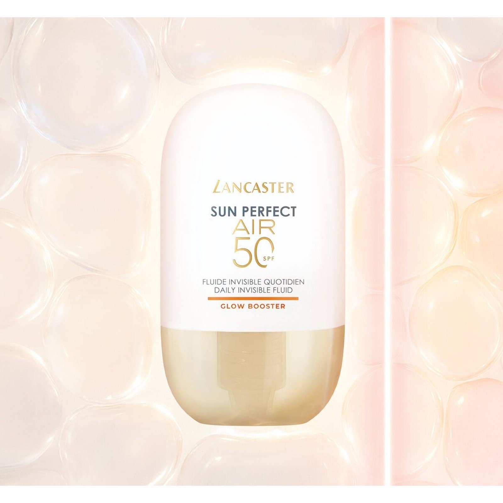 Lancaster Sun Perfect Air سائل يومي غير مرئي SPF50 معزز الإشراق 40ml