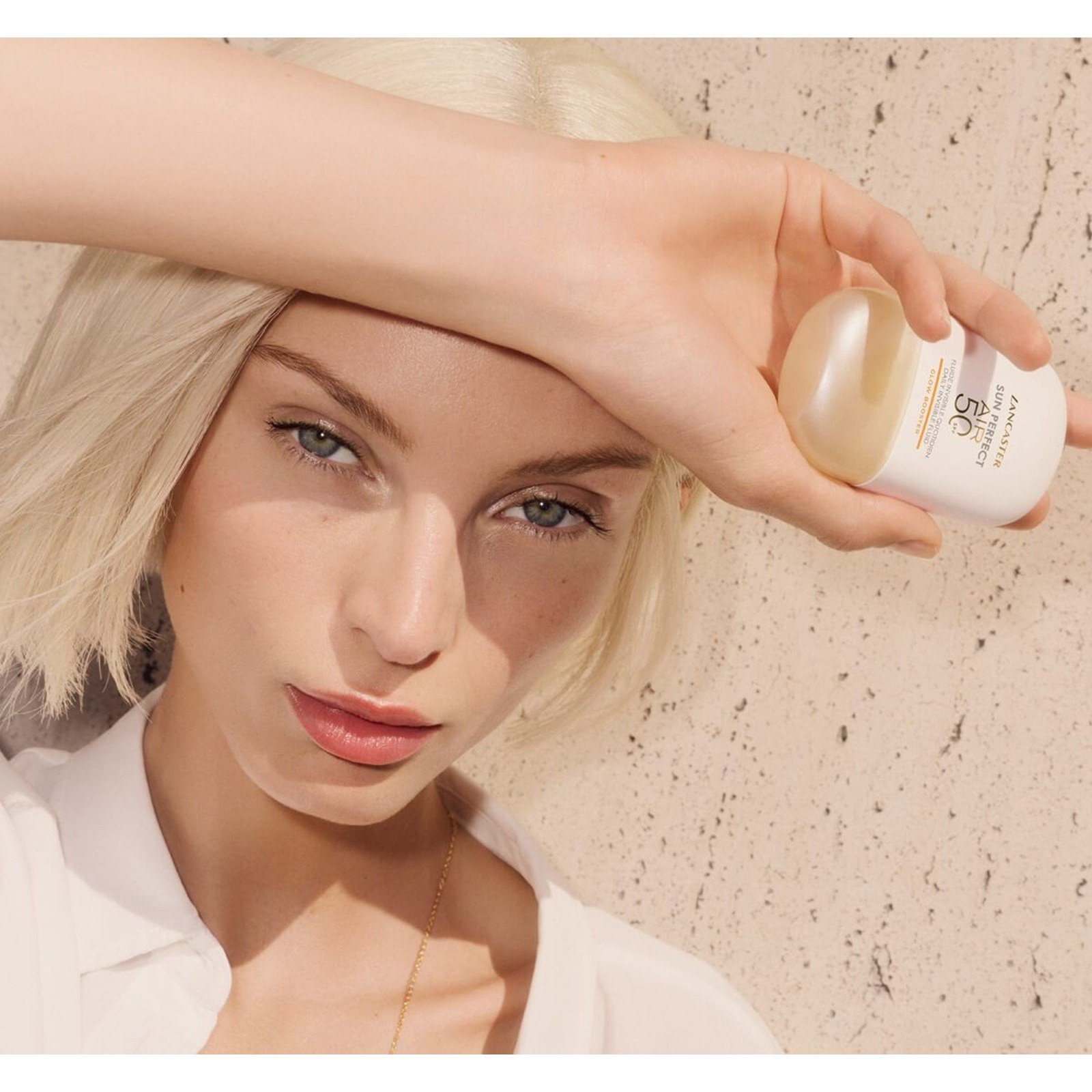Lancaster Sun Perfect Air سائل يومي غير مرئي SPF50 معزز الإشراق 40ml