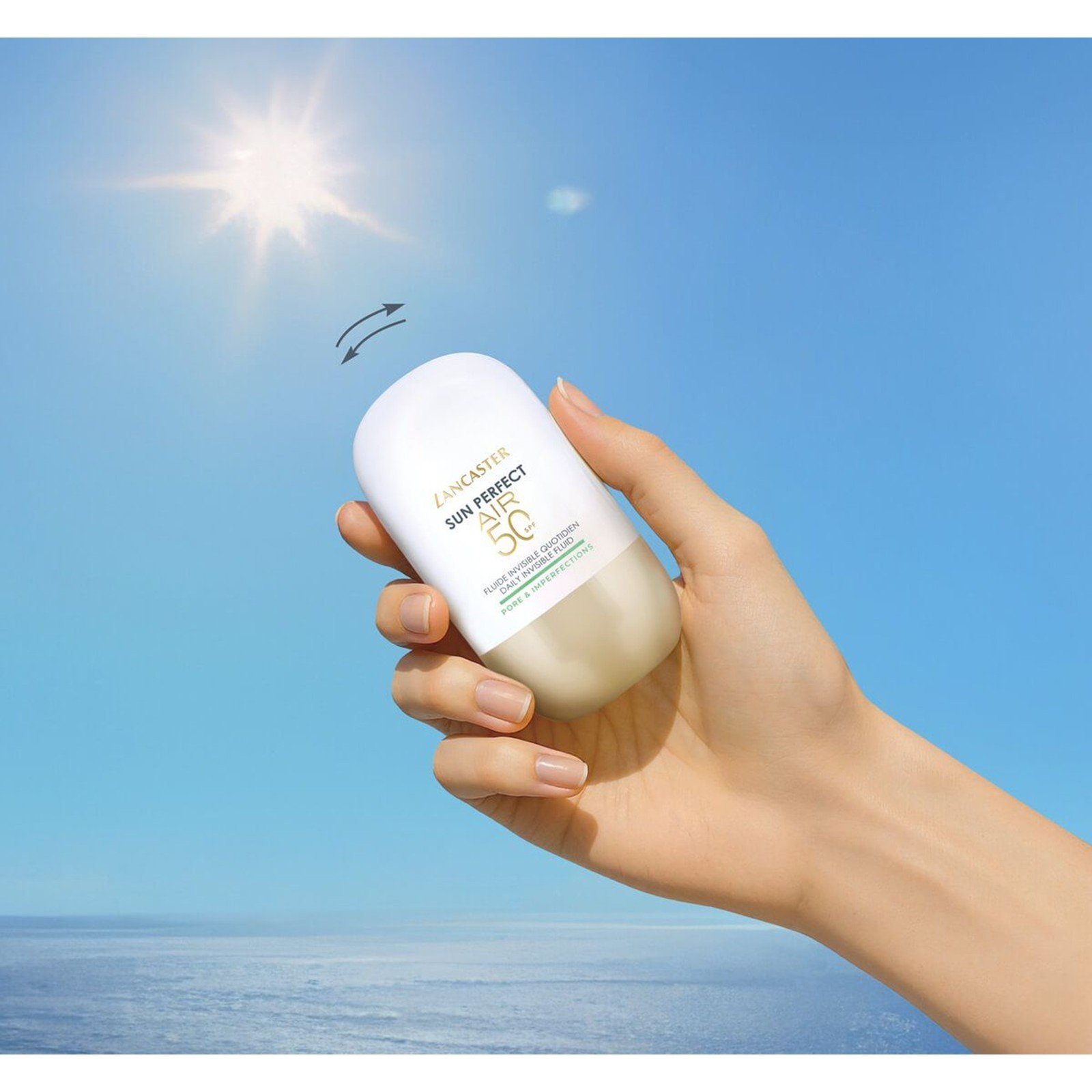 Lancaster Sun Perfect سائل يومي خفي الملمس SPF50 للمسام والعيوب 40ml