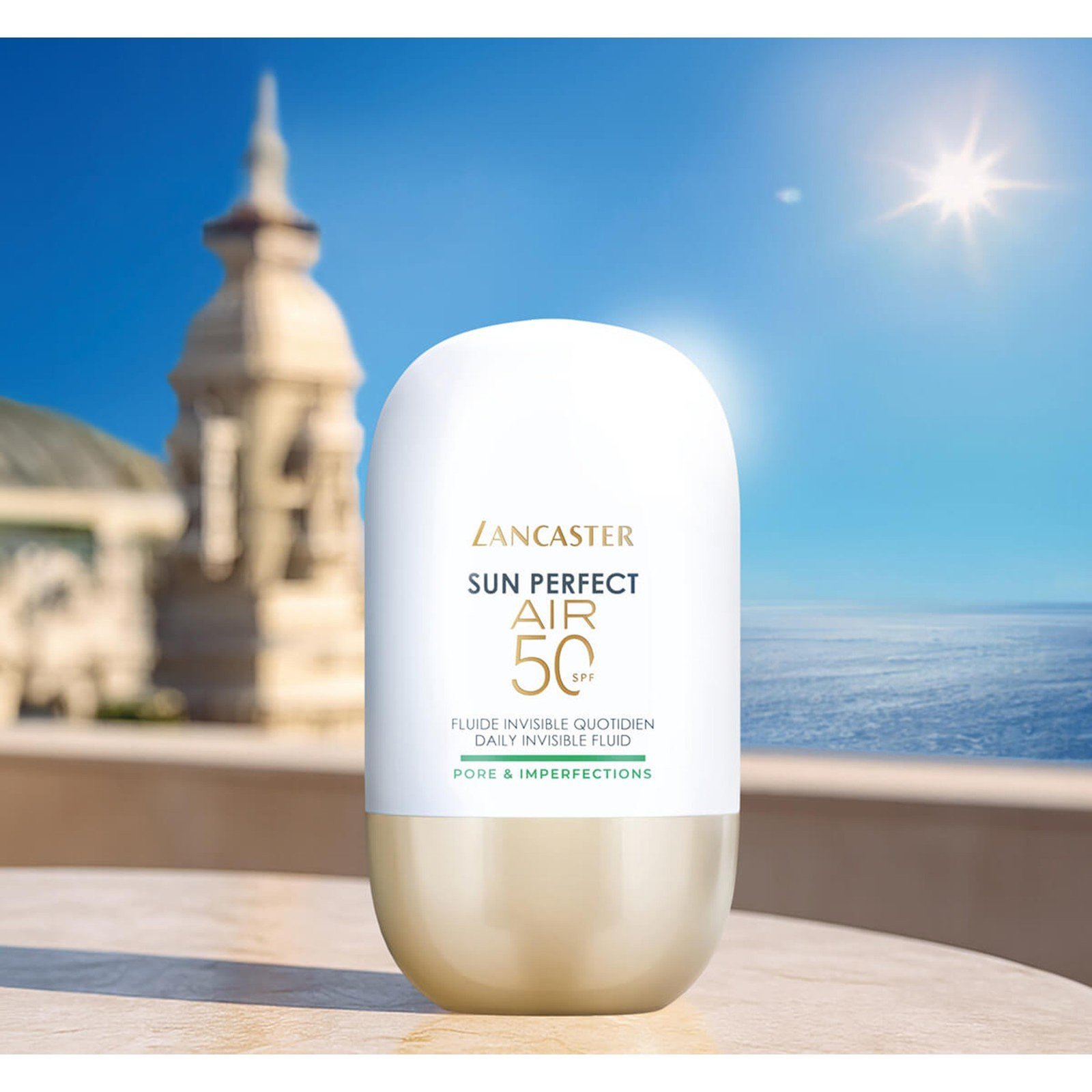 Lancaster Sun Perfect سائل يومي خفي الملمس SPF50 للمسام والعيوب 40ml