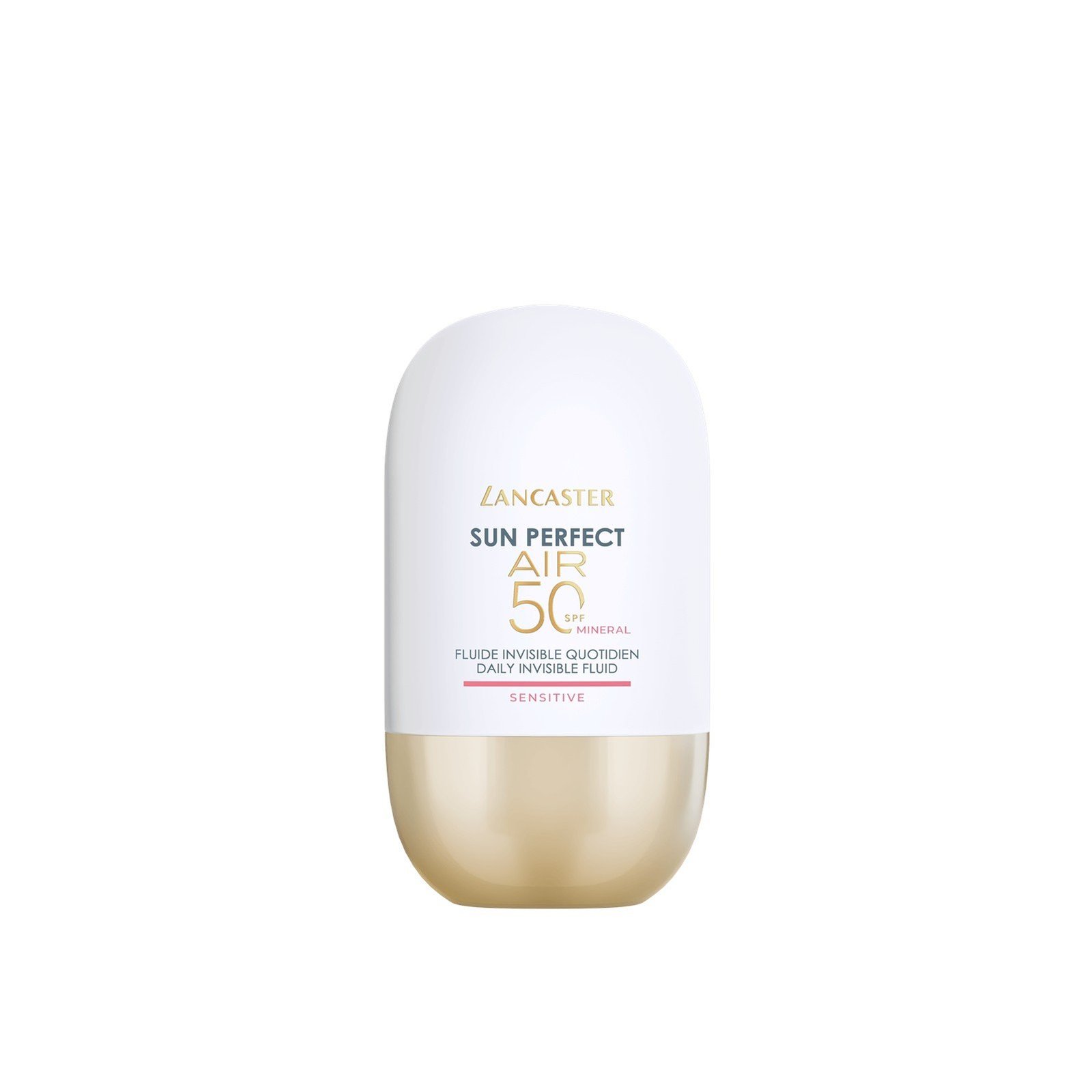 Lancaster Sun Perfect سائل يومي غير مرئي SPF50 معدني للبشرة الحساسة 40ml
