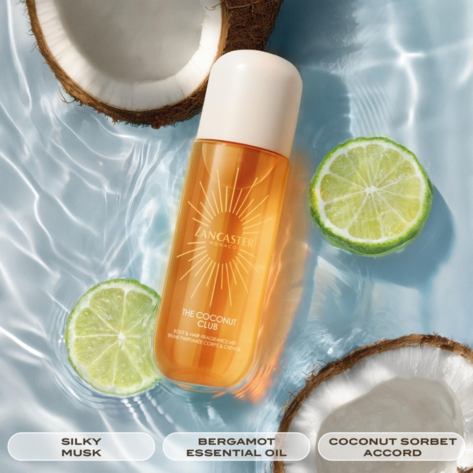 Lancaster The Coconut Club Body & Hair Fragrance Mist 236ml (7.98floz)