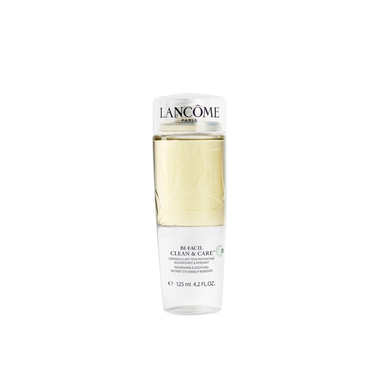 Lancôme Bi-Facil Clean & عناية مغذي & مهدئ فوري مزيل مكياج العينين 125ml