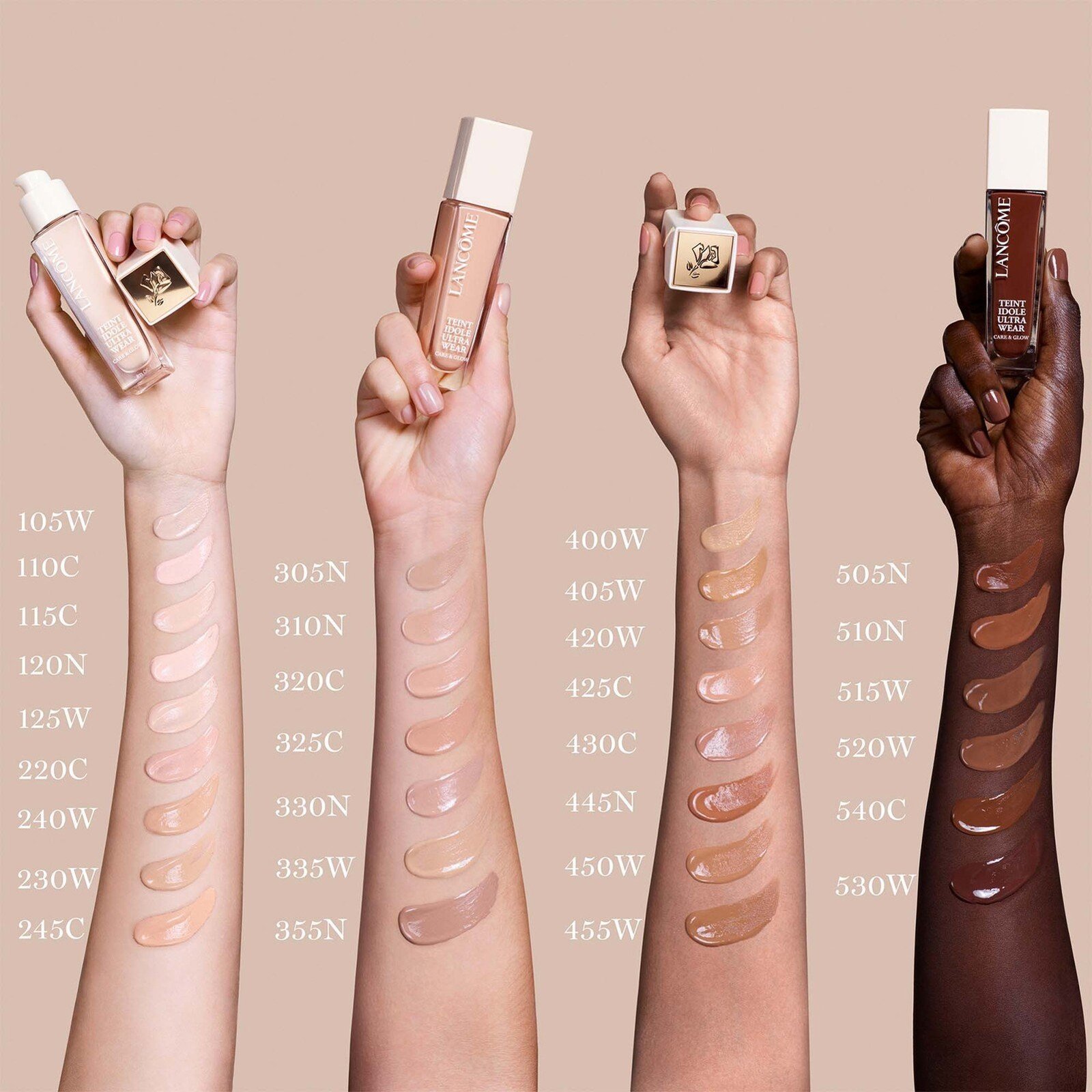 Lancôme Teint Idole Ultra Wear Base de Maquillaje Care & Glow 110C 30ml