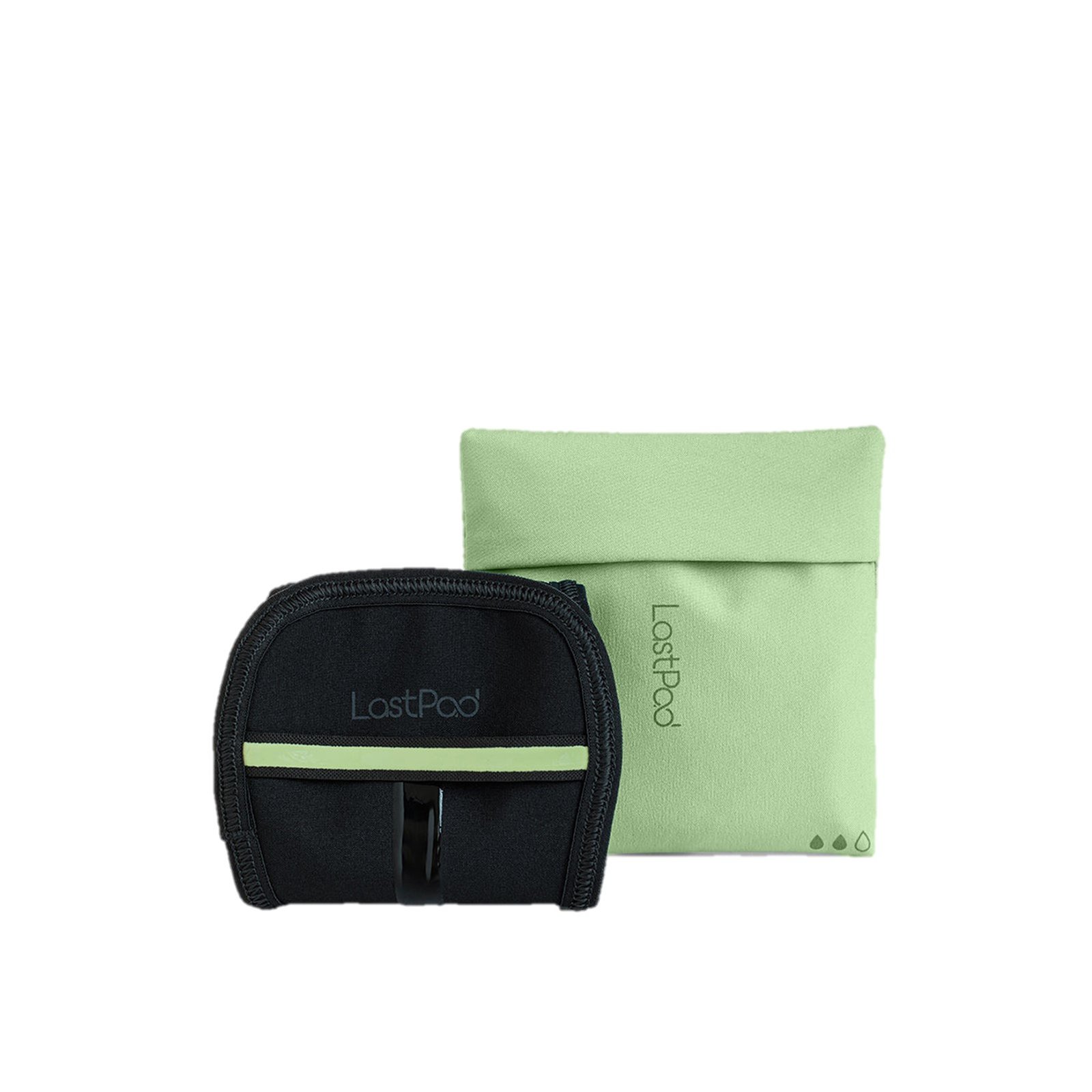 LastPad Reusable Menstruation Day Pad Medium Green x1