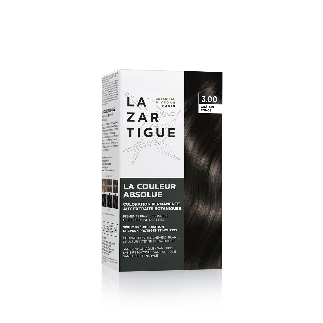Lazartigue La Couleur Absolue 3.00 Dark Chestnut Permanent Hair Color