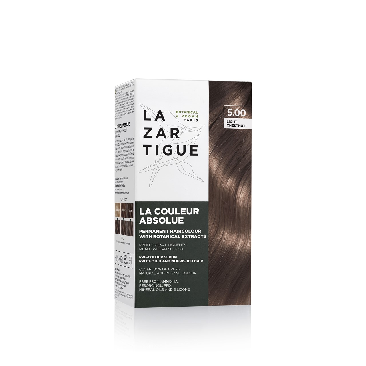 Lazartigue La Couleur Absolue 5.00 Light Chestnut Permanent Hair Color