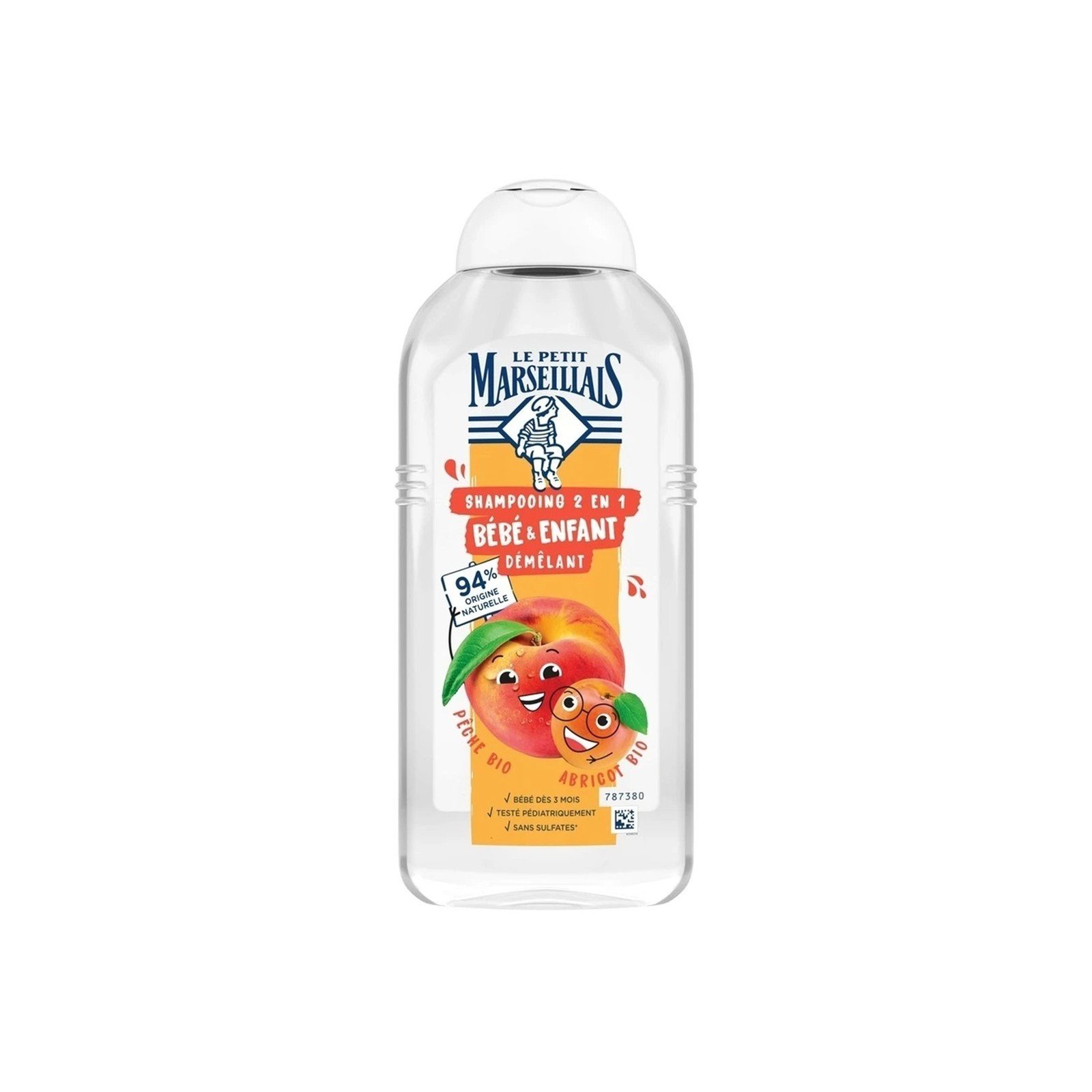 Le Petit Marseillais 2-V-1 Bio Šampon za Otroke z Breskvijo in Marelico 300ml