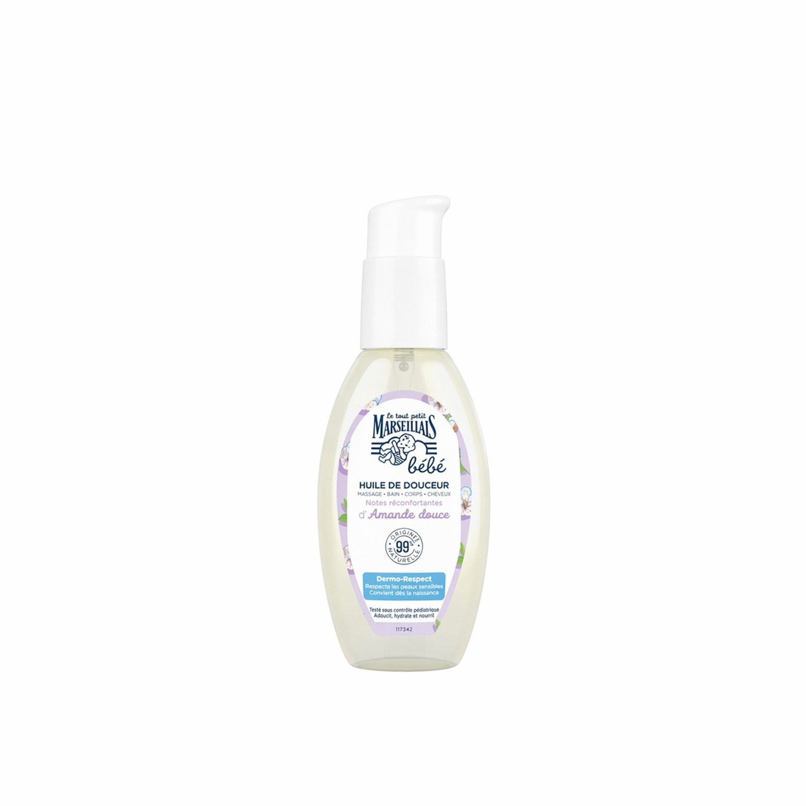 Le Petit Marseillais زيت اللوز الحلو اللطيف للأطفال 118ml