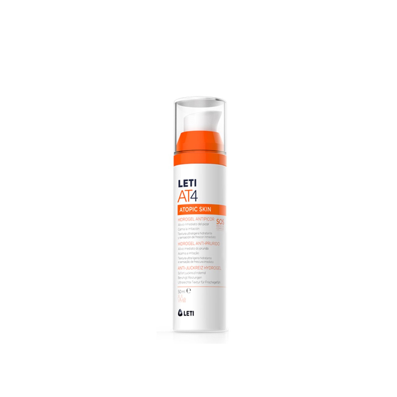 LETI AT4 Atopic Skin Anti-Itch Hydrogel 50ml