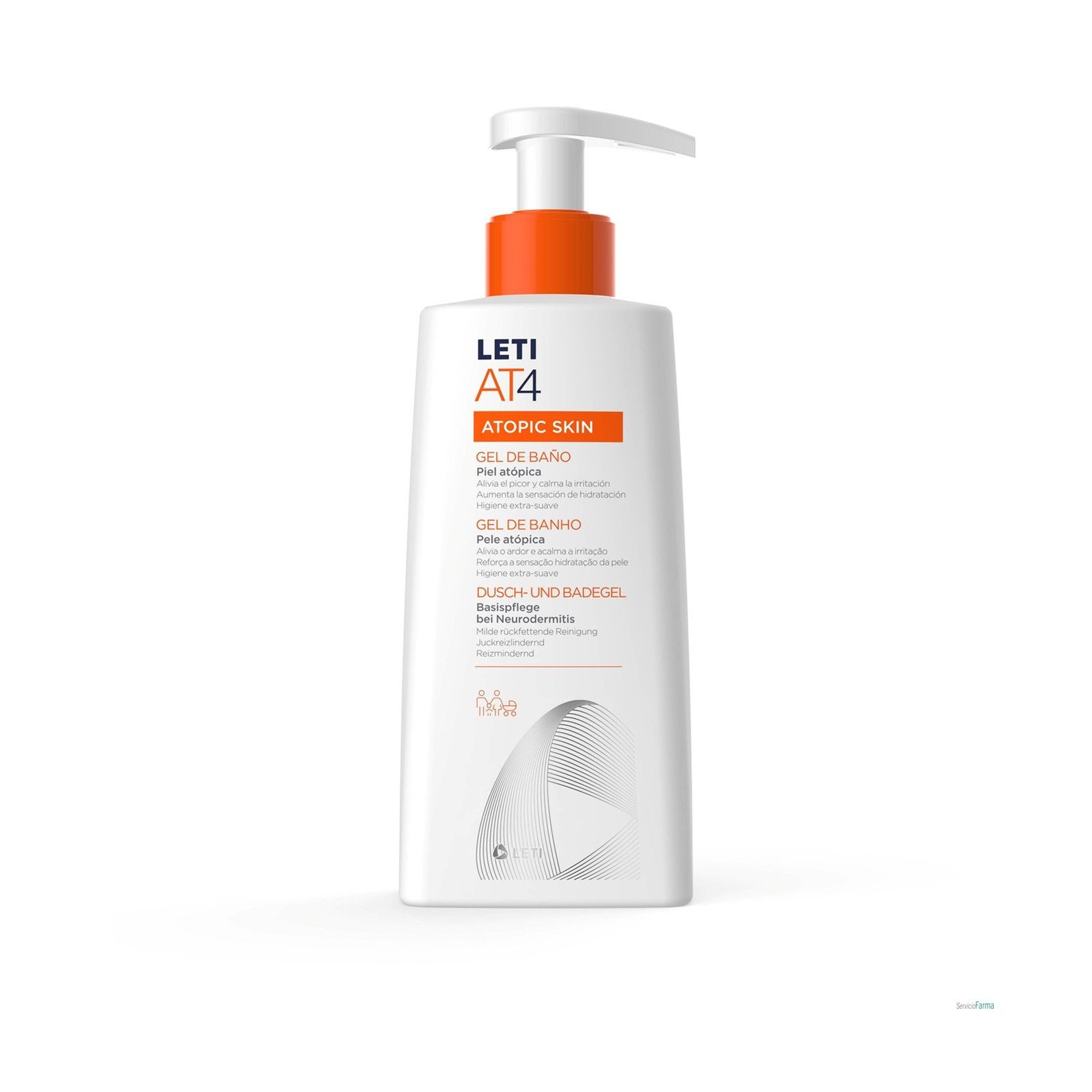 LETI AT4 Atopic Skin Bath Gel