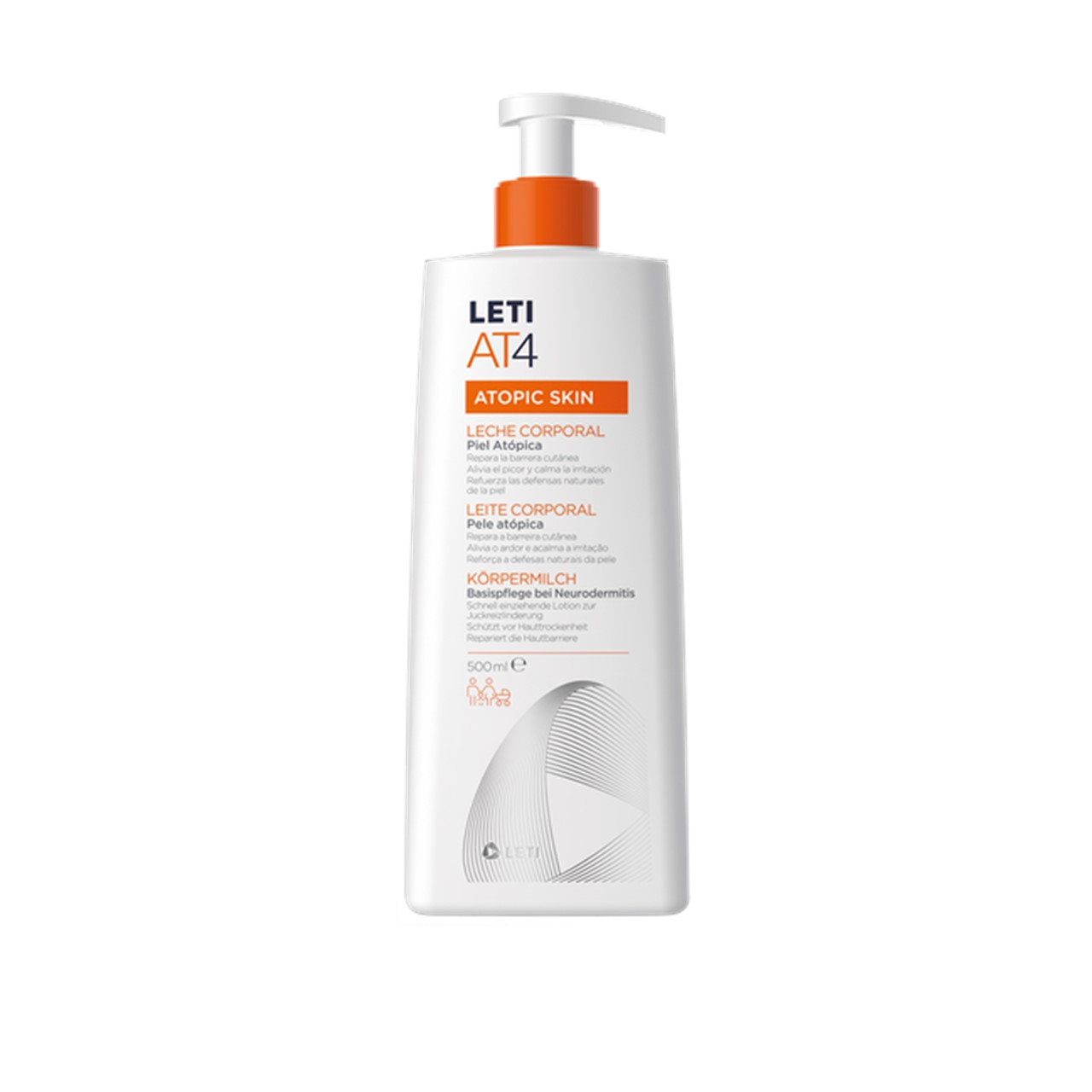 LETI AT4 Atopic Skin Body Milk