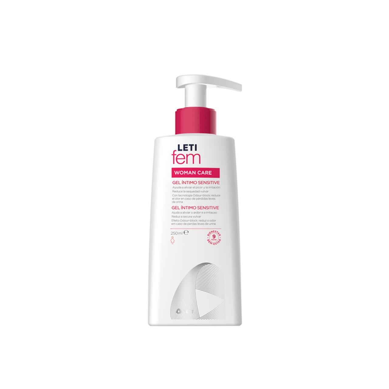 LETIfem Woman Care Sensitive Intimate Gel 250ml
