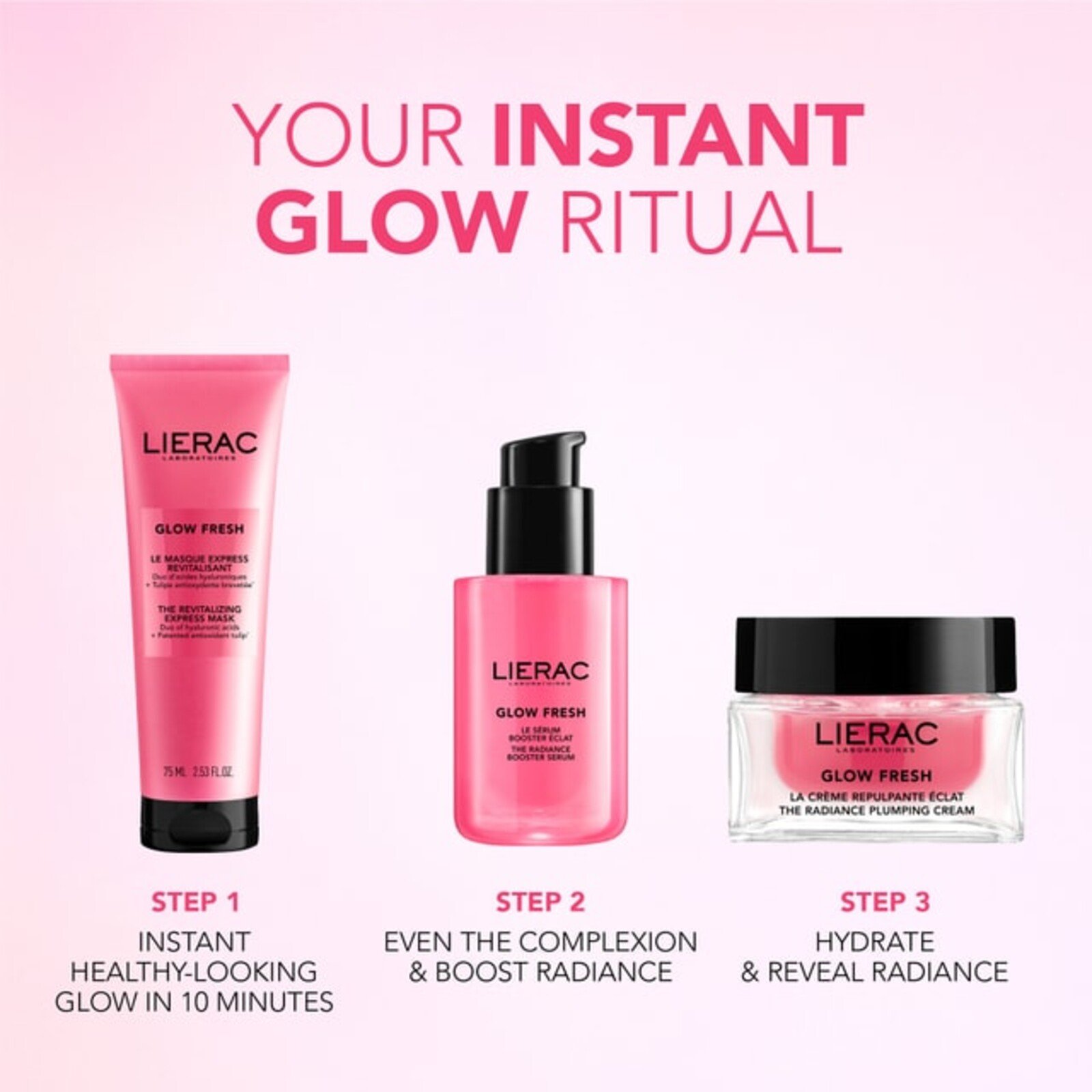 Lierac Glow Fresh The Revitalizing Express Mask 75ml