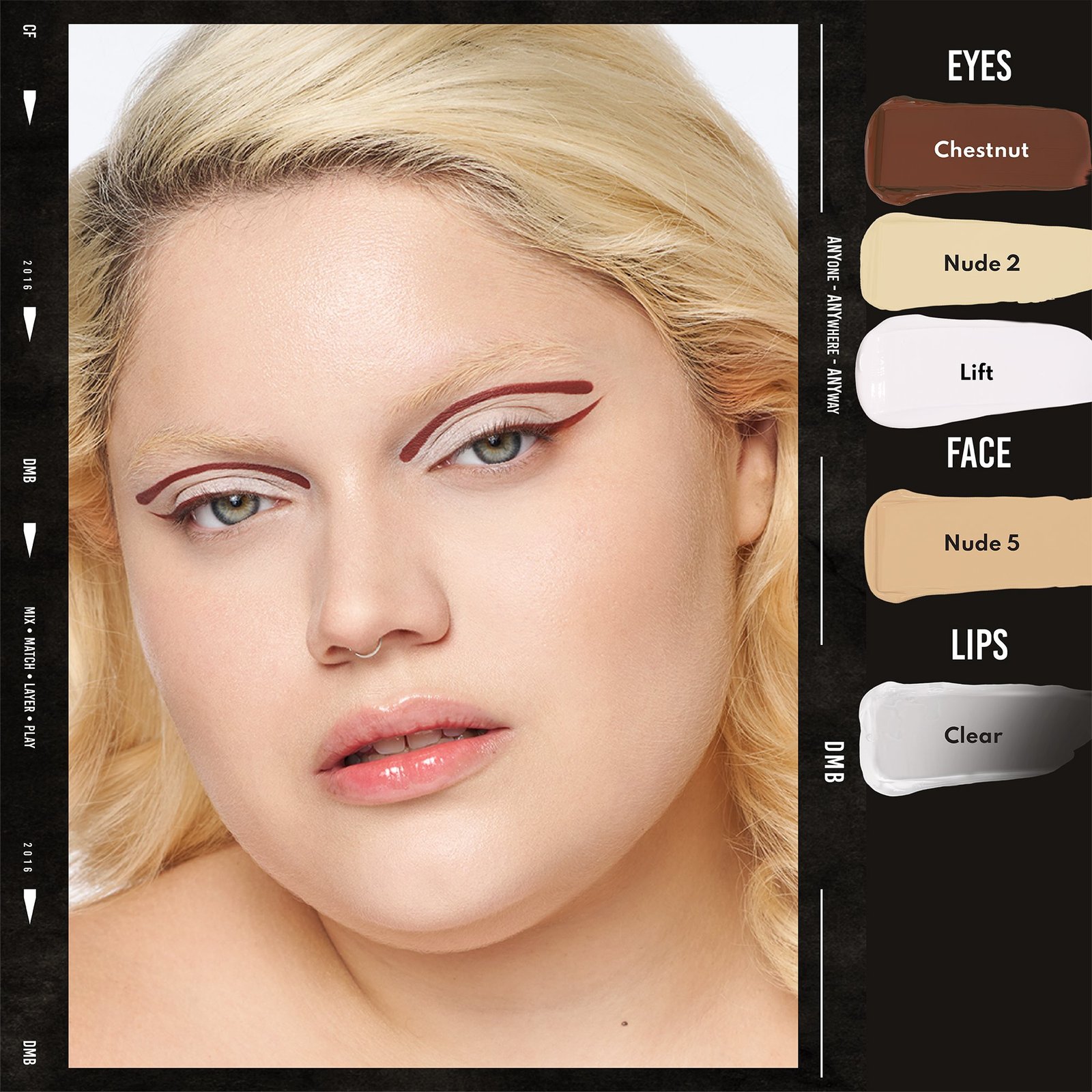 Danessa Myricks Beauty Colorfix Mattes Водостійкий Матовий Рідкий Пігмент Lift 10мл