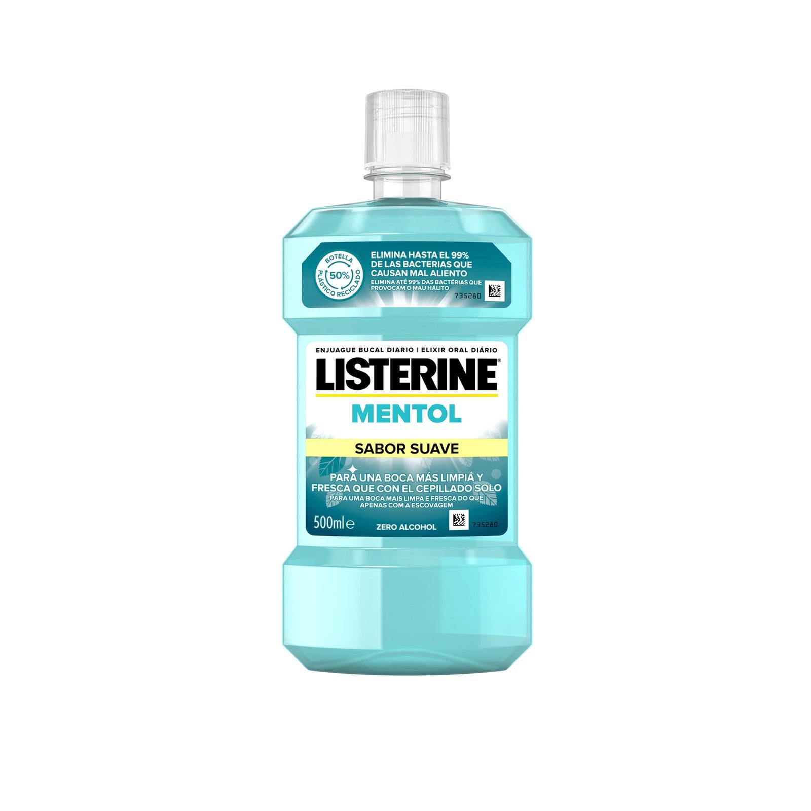 Listerine Cool Mint Mild Smak Daglig Munnskyll