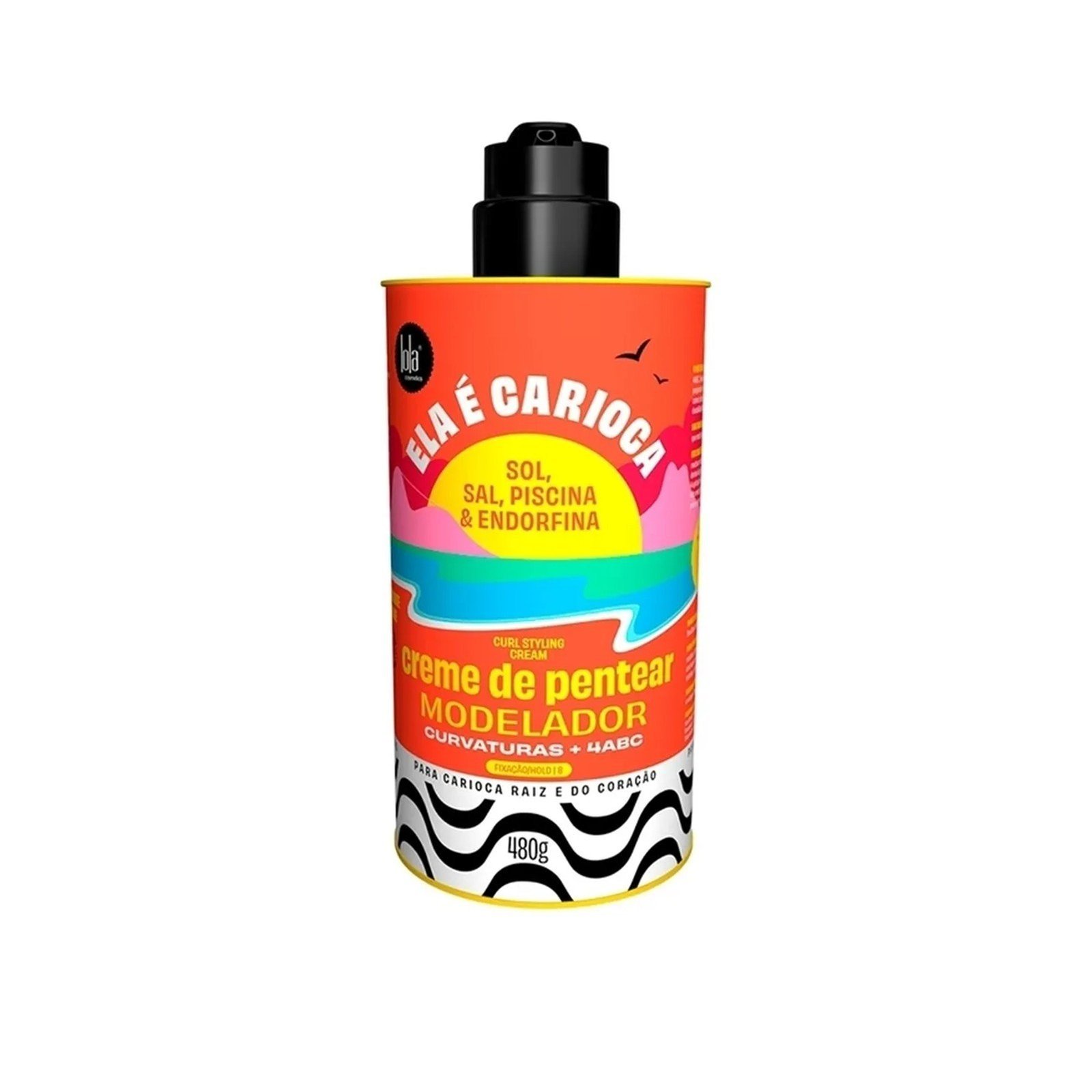 Lola Cosmetics Ela é Carioca 4ABC كريم تصفيف الشعر المجعد 480g