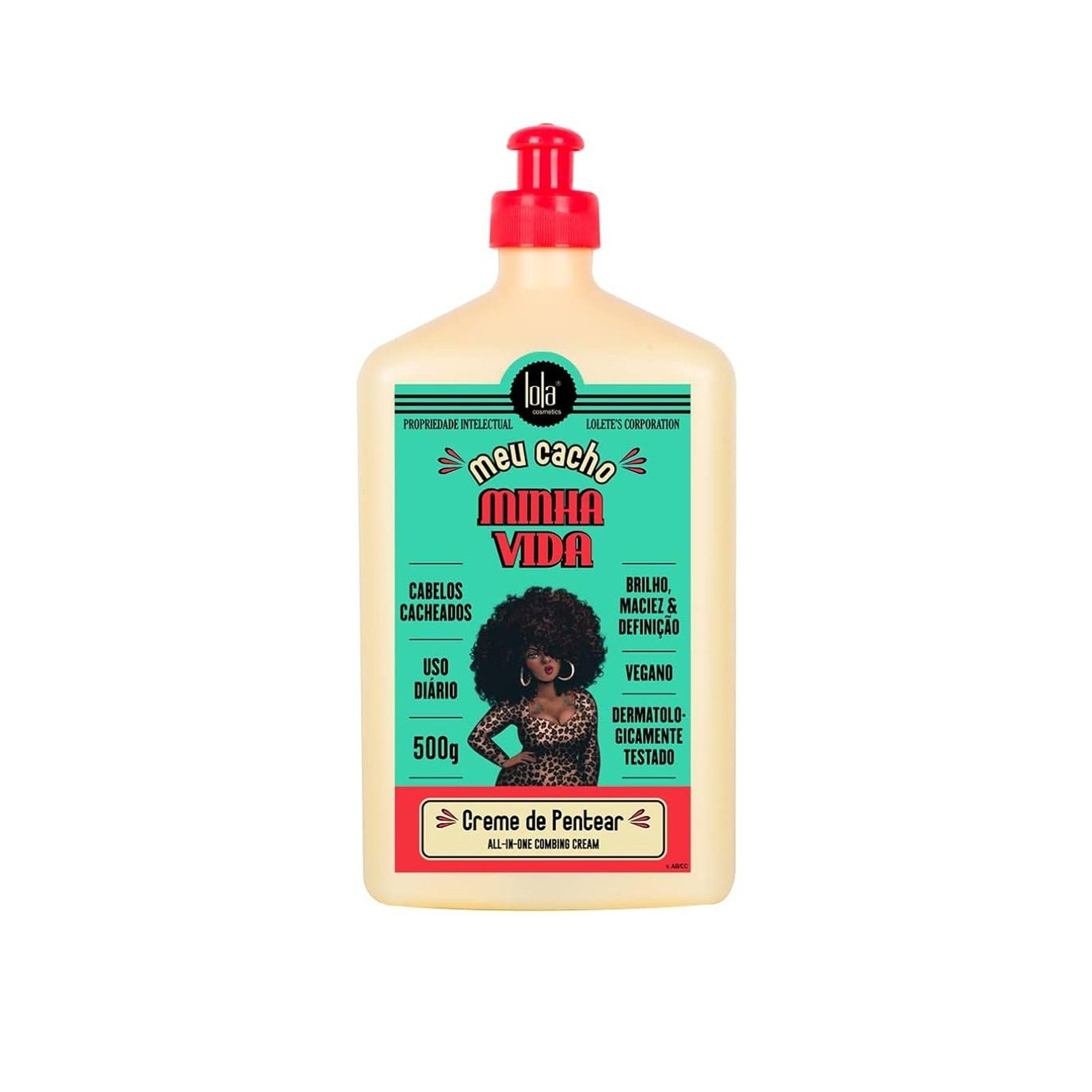 Lola Cosmetics Meu Cacho Minha Vida كريم التصفيف 500g