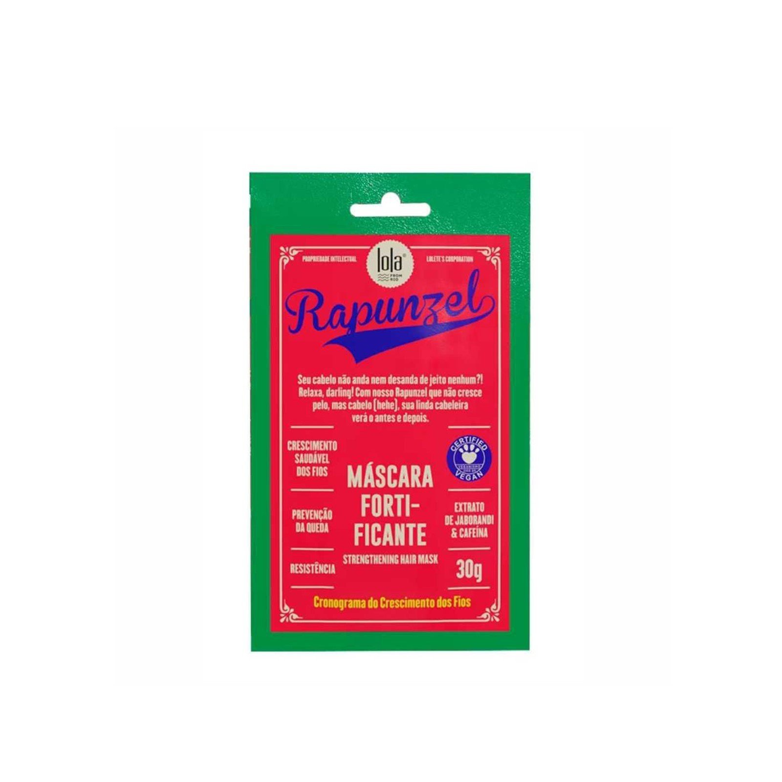 Lola Cosmetics Rapunzel Strengthening Hair Mask 30g