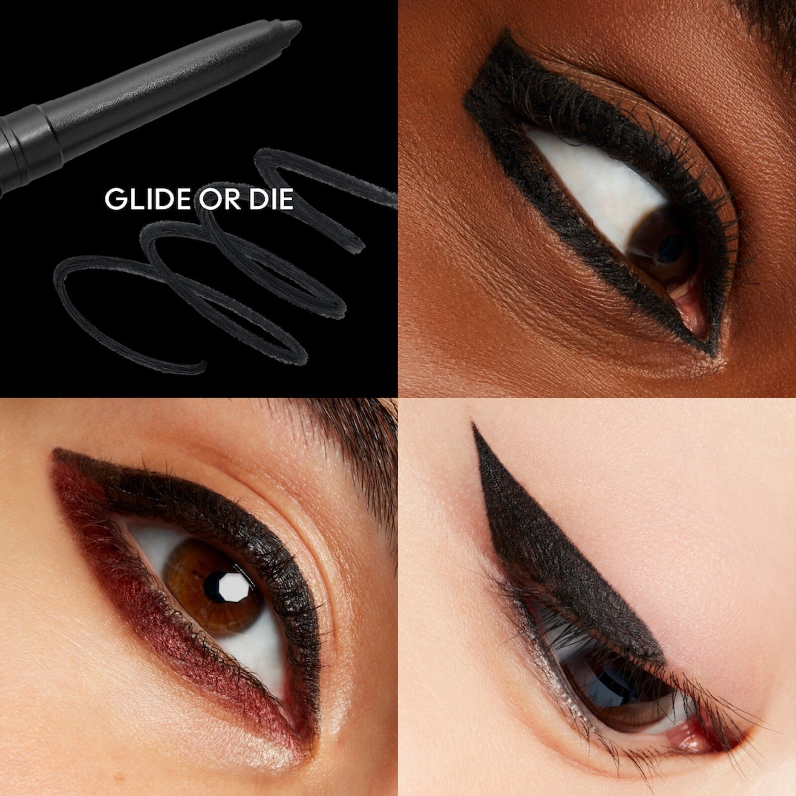 M.A.C Cosmetics Color Excess Gel Pencil Eyeliner Glide Or Die 0.35g