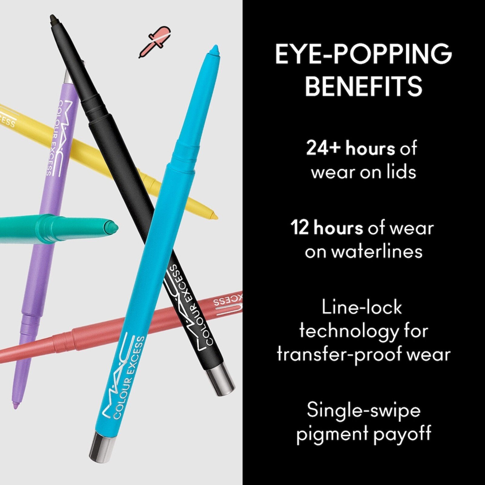 M.A.C Cosmetics Color Excess Gel-Eyeliner-Stift Skip The Waitlist 0,35g