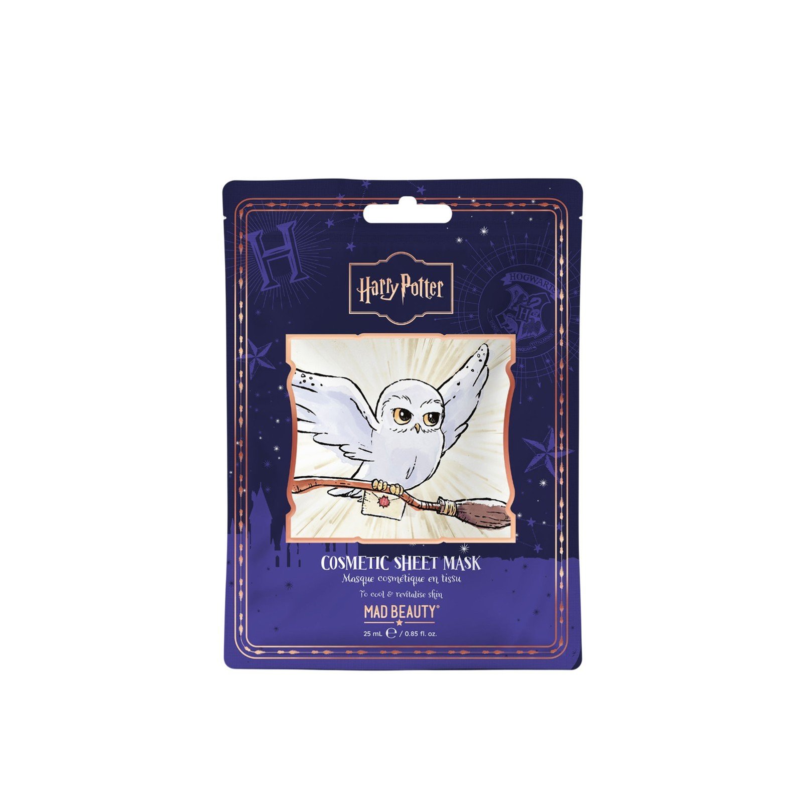 Mad Beauty Harry Potter قناع تجميلي ورقي Hedwig 25ml