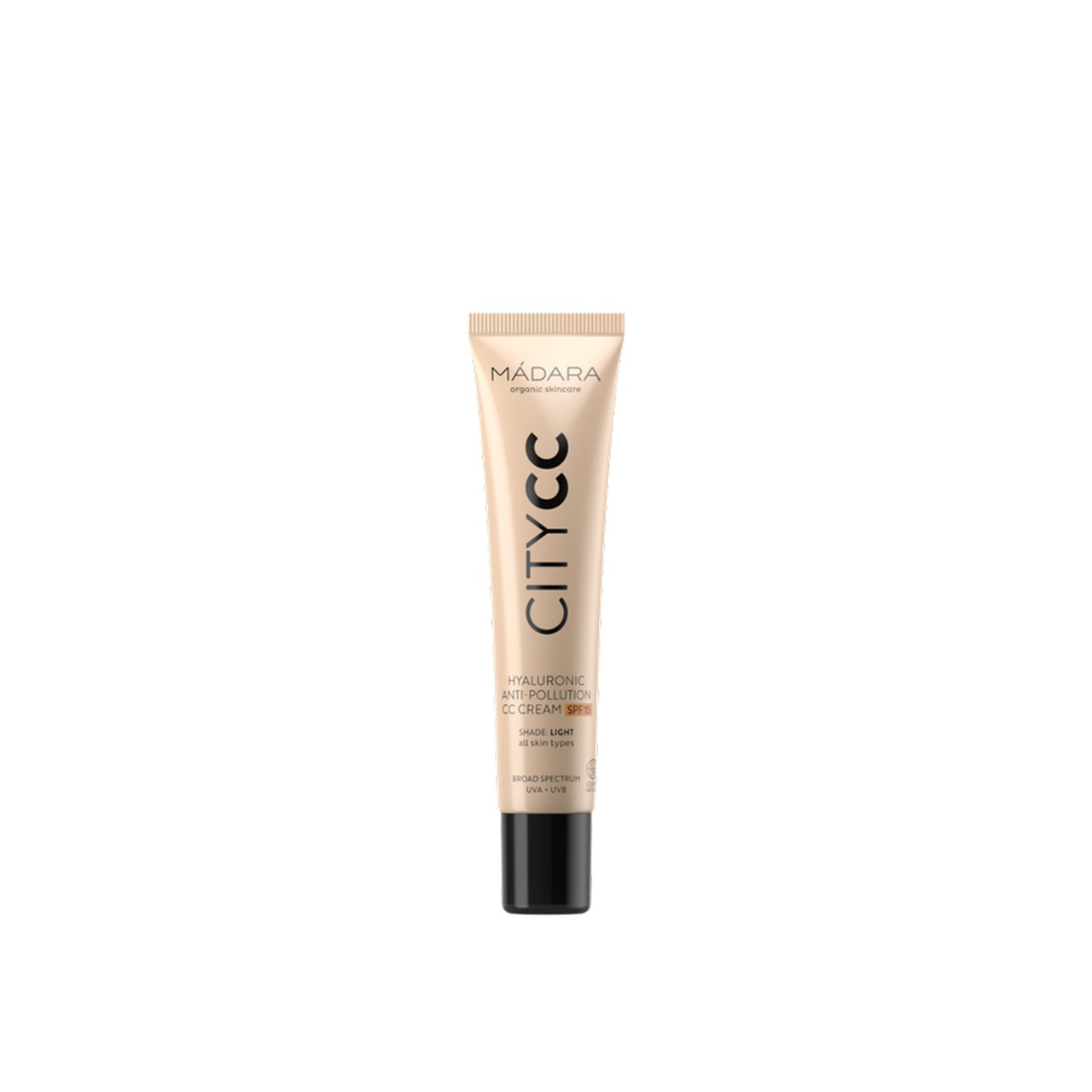 Mádara City CC Crema CC Hyaluronic Anti-Polución Light SPF15 40ml