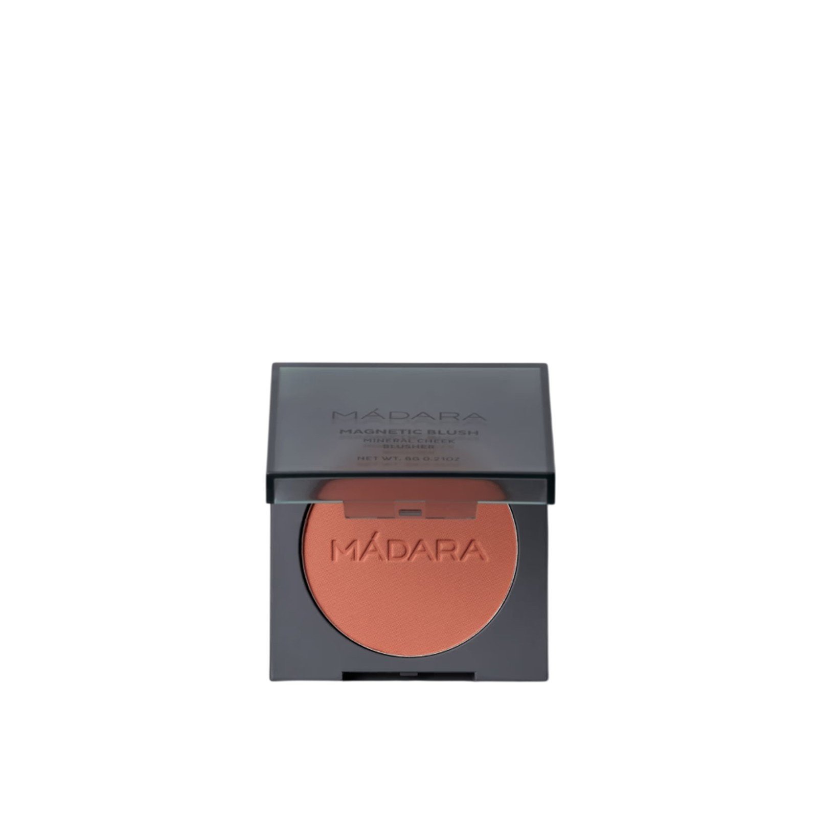 Mádara Magnetic Blush Colorete Mineral Para Mejillas 1 Fierce Flame 6g