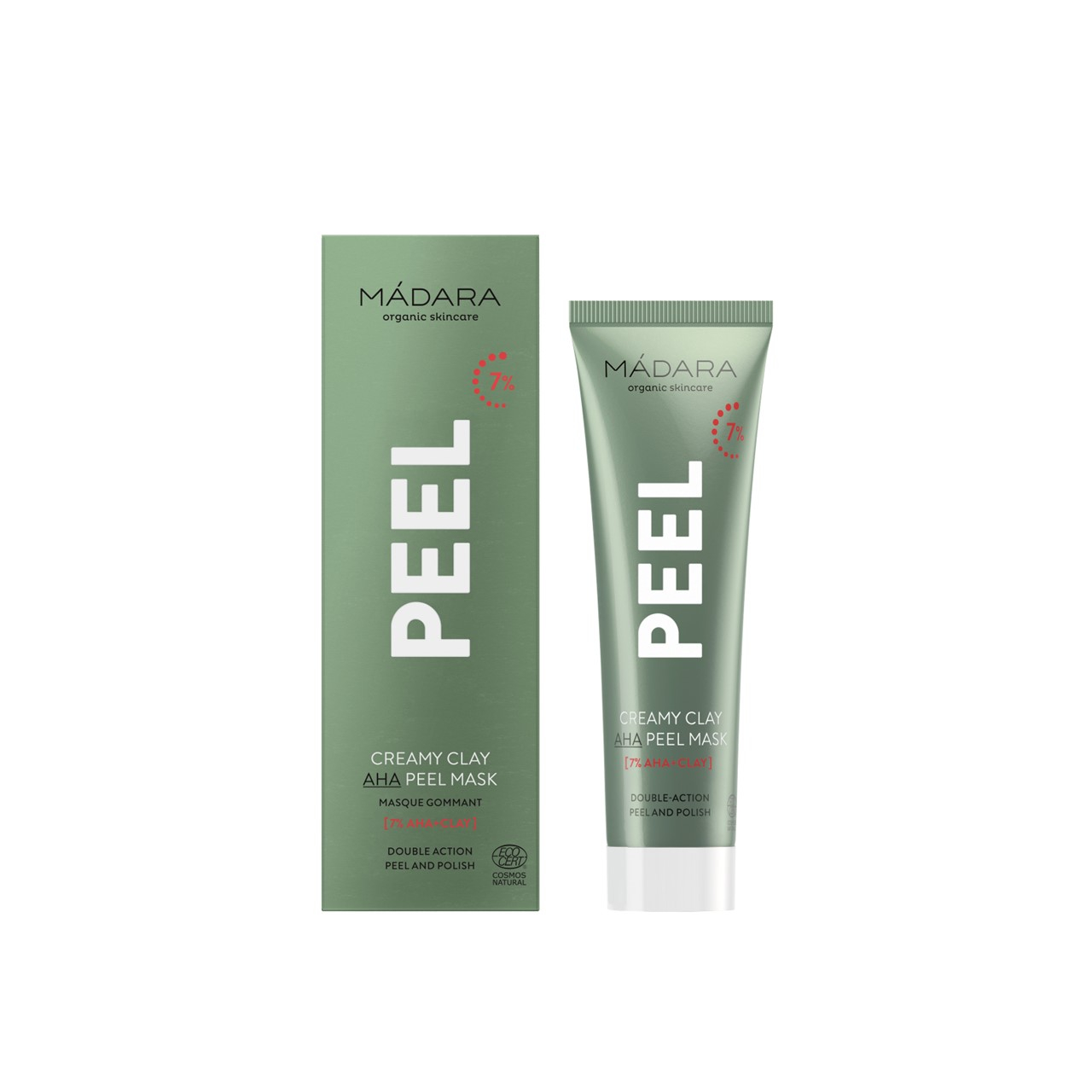 Mádara Peel Creamy Clay AHA Peel Mask 60ml (2 fl oz)