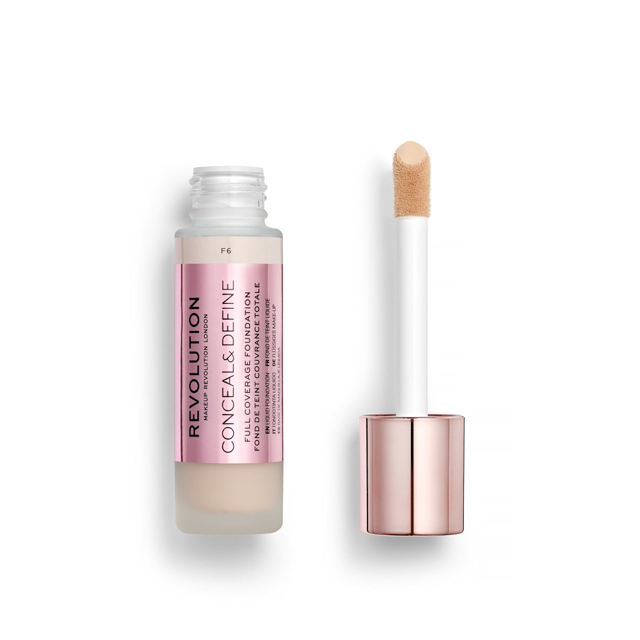 Makeup Revolution Conceal & Define Base F6 23ml