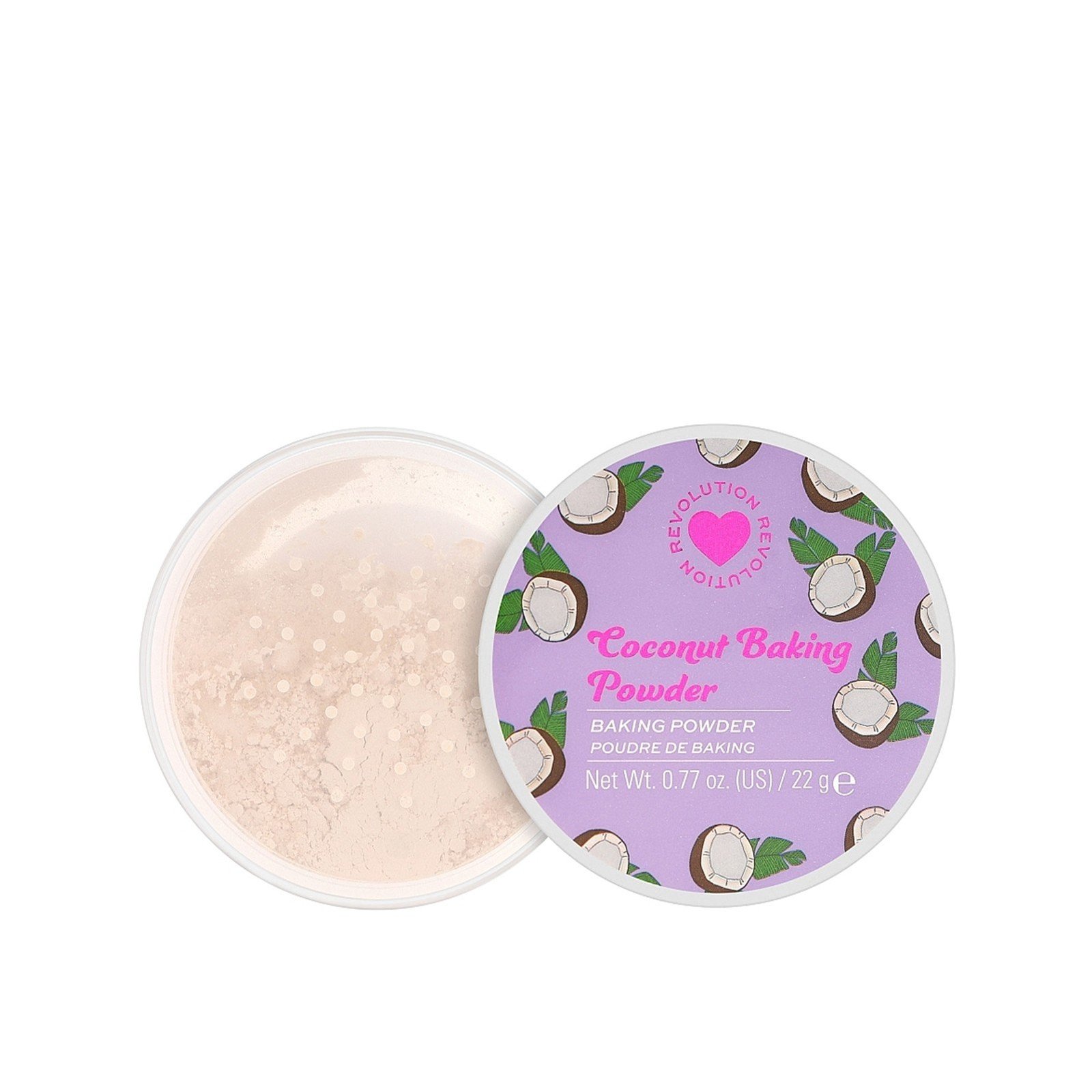 Makeup Revolution I Heart Revolution Baking Powder Coconut 22g