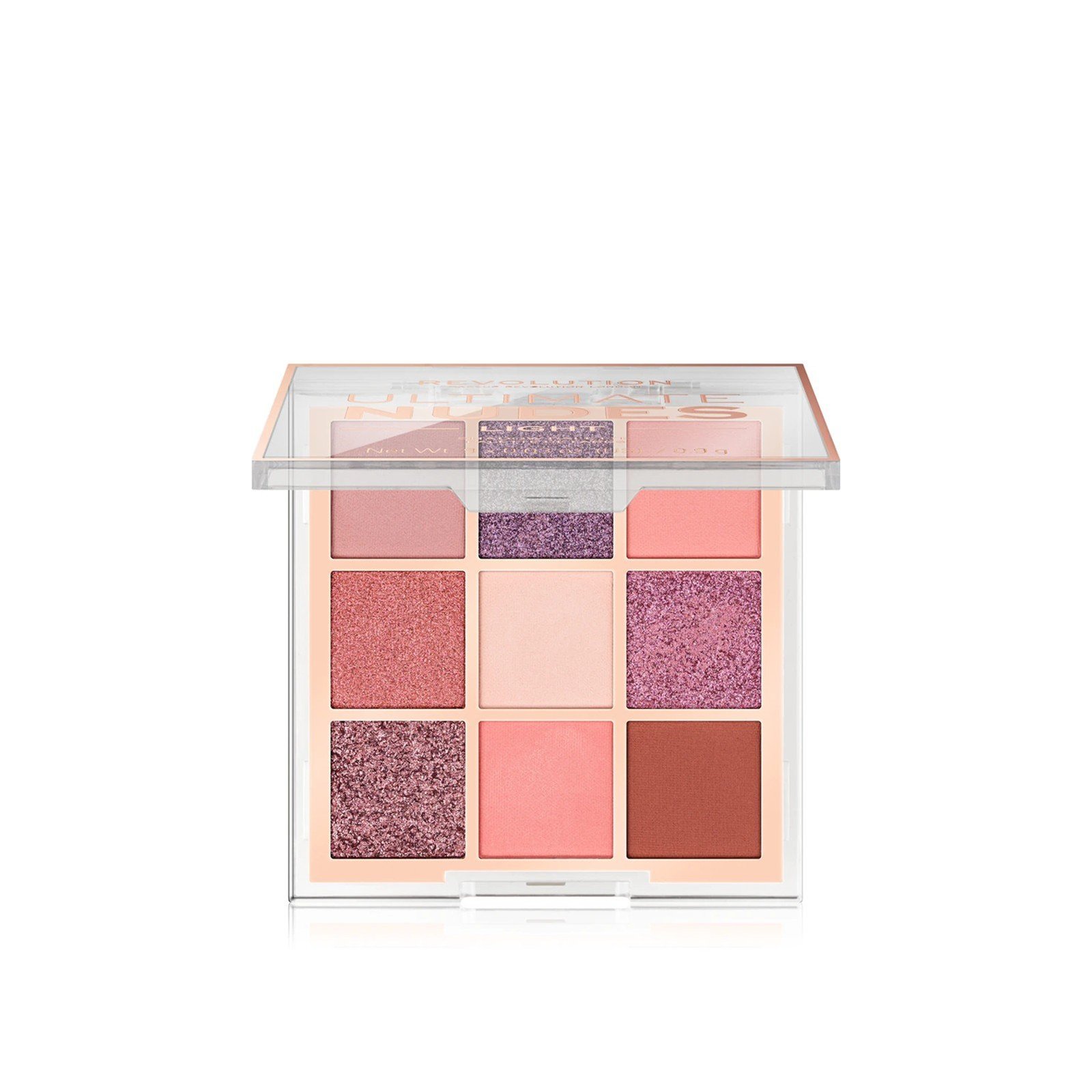Makeup Revolution لوحة ظلال العيون Ultimate Nudes Light