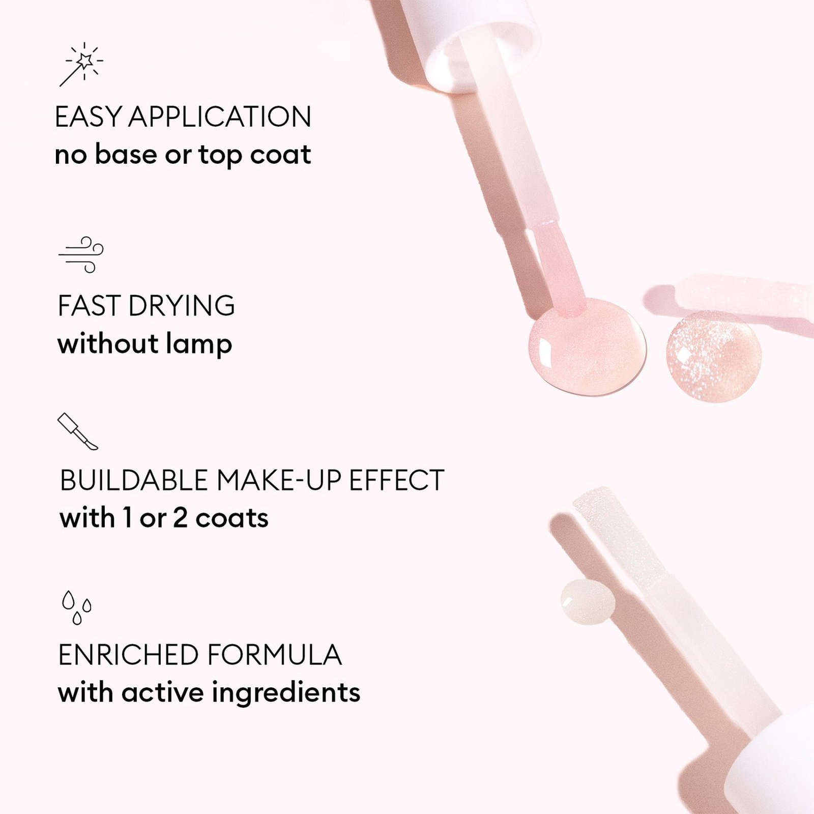 Manucurist Active Plump Plumping Care Polish Aqua Glazed 15ml