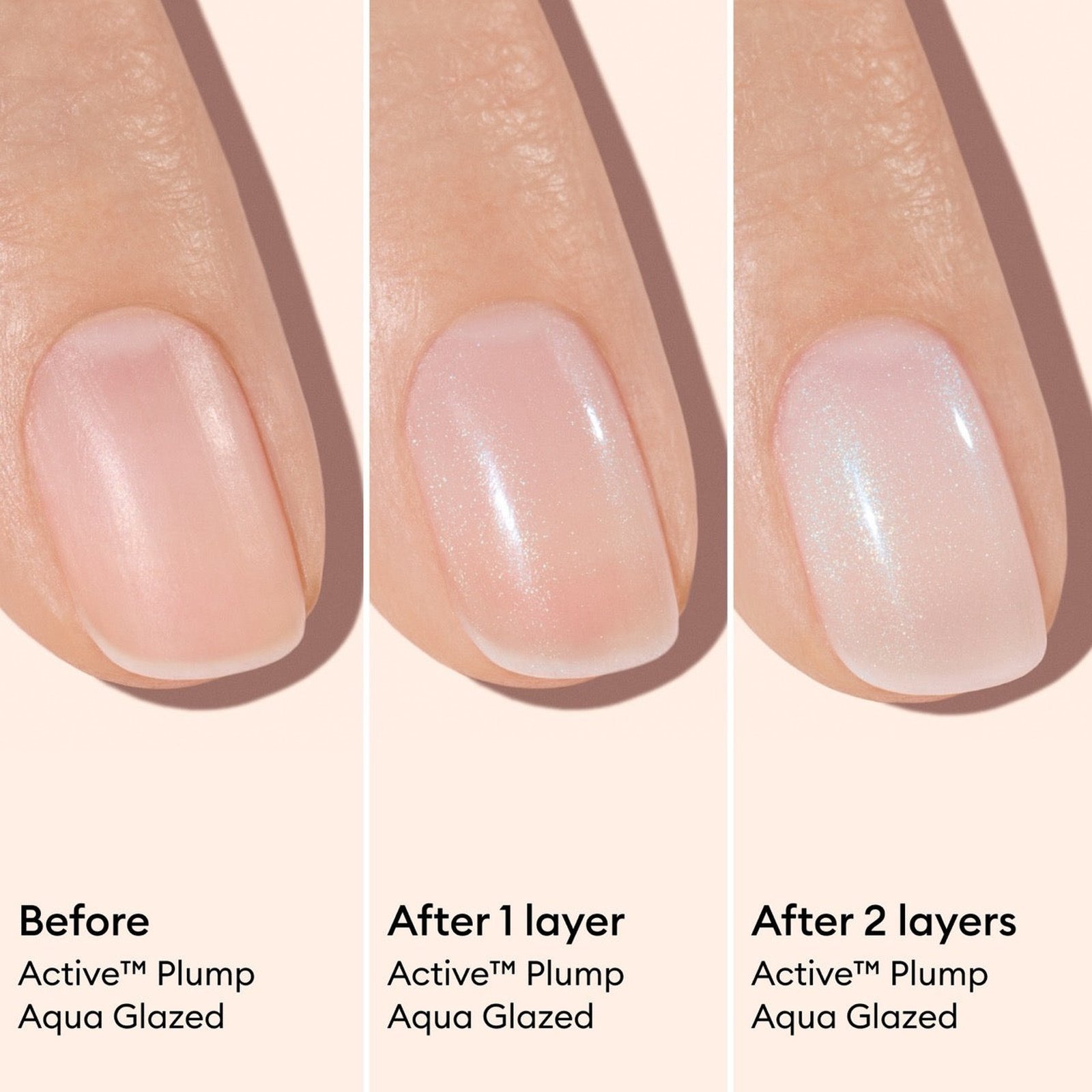 Manucurist Active Plump Plumping Care Polish Aqua Glazed 15ml