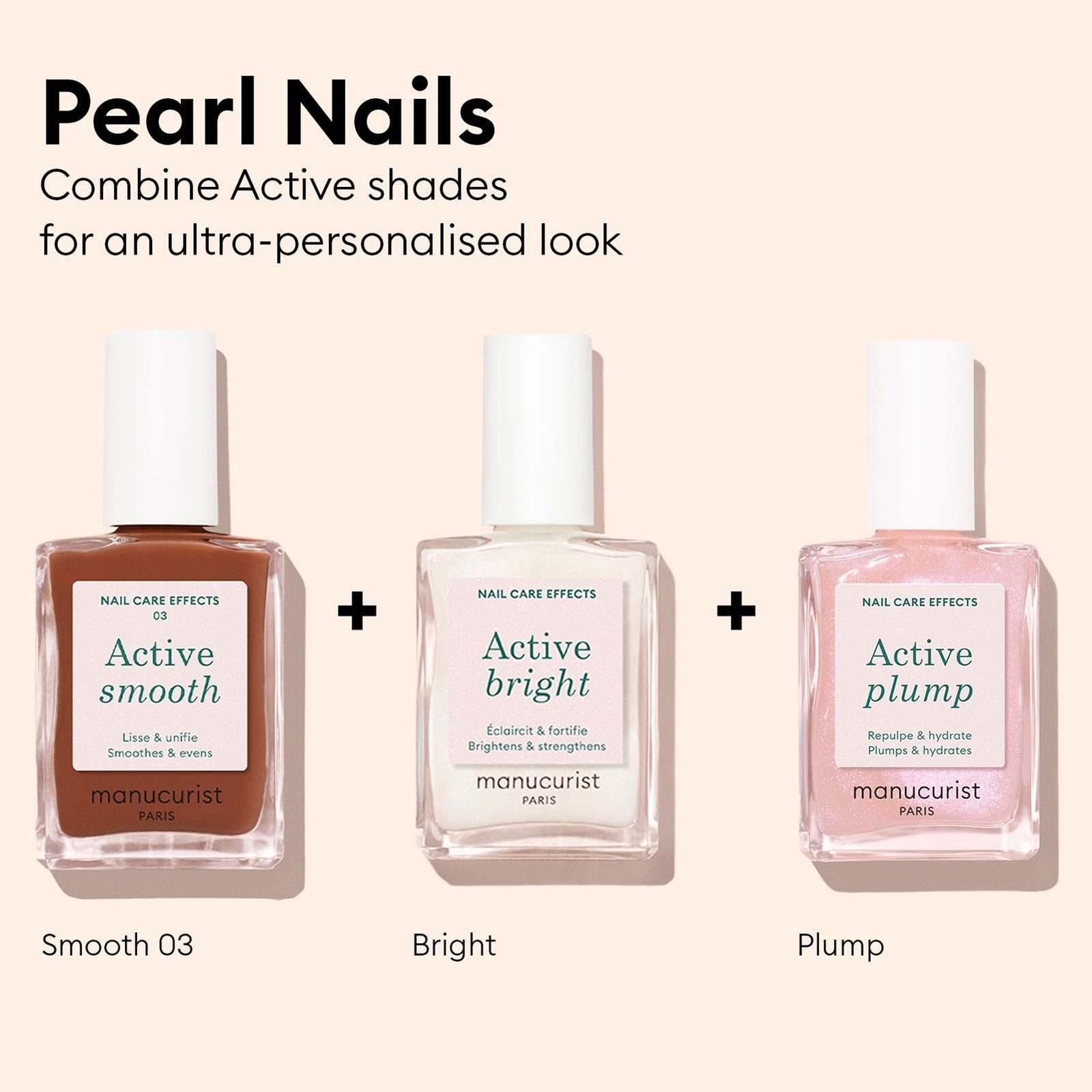 Manucurist العناية بالأظافر Active Smooth Effects 03 15ml