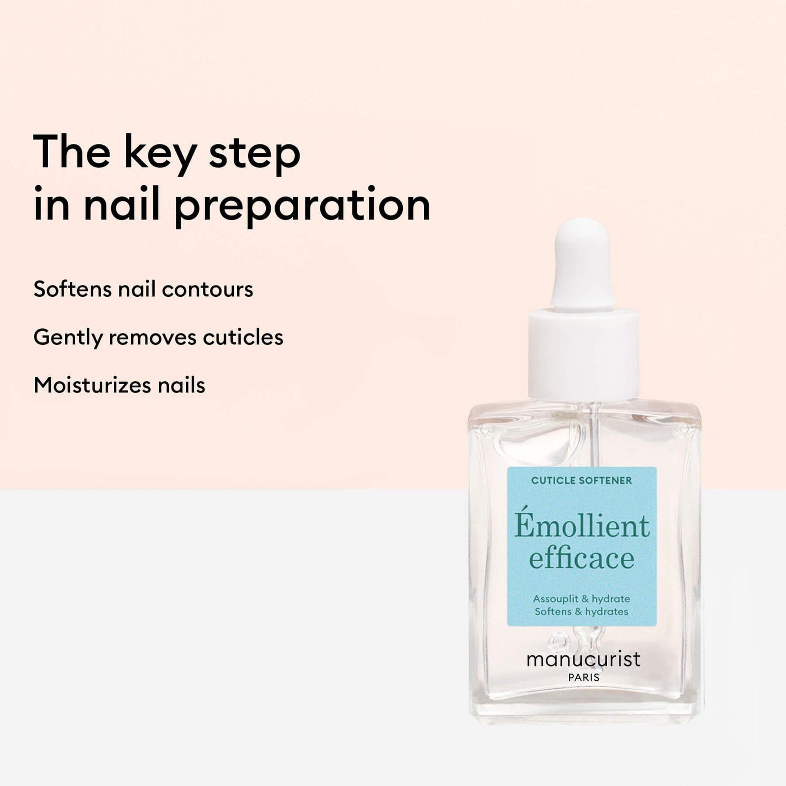 Manucurist مُطري فعّال لتنعيم الجلد المحيط بالأظافر 15ml