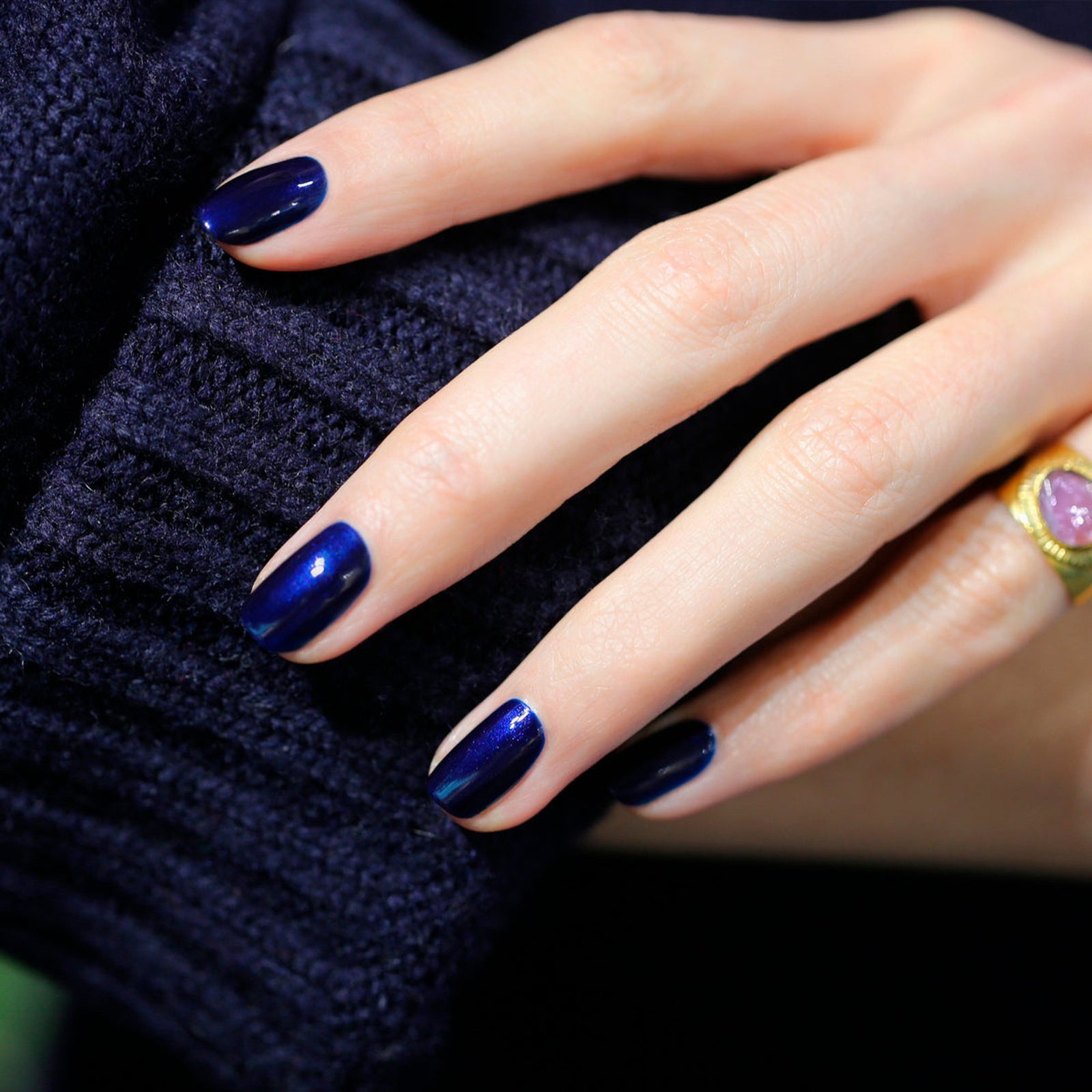 Manucurist Green Nail Polish Dark Night 15ml