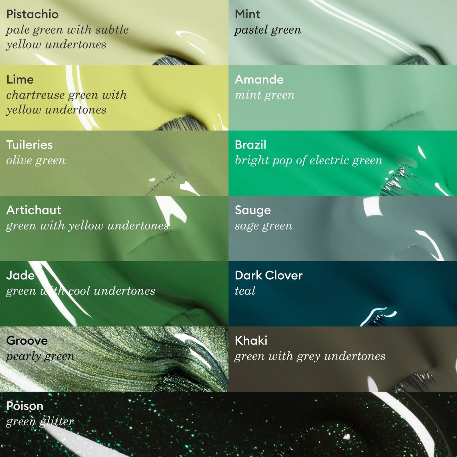 Manucurist Green Nail Polish Poison 15ml