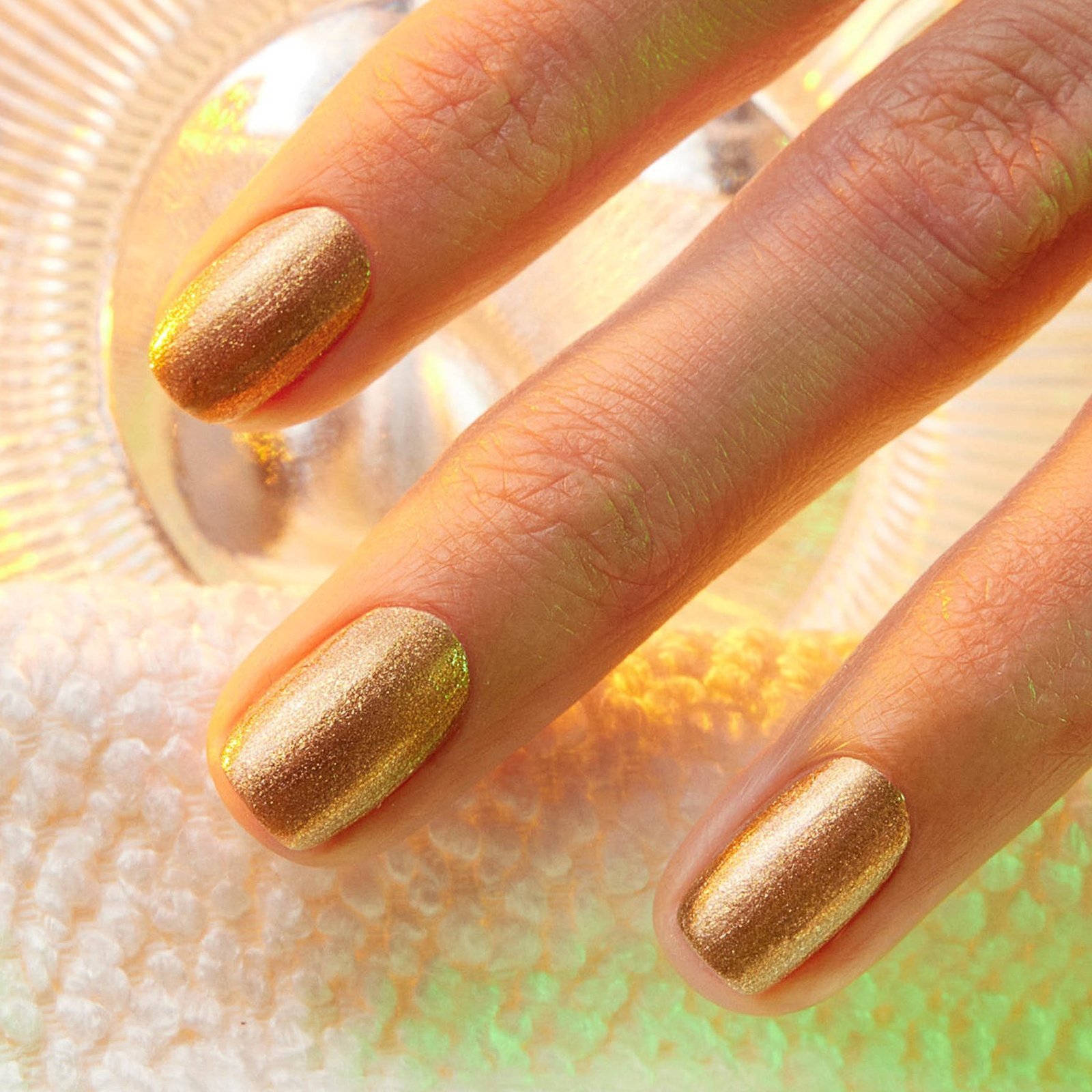 Manucurist Green Nail Polish Shimmer 15ml