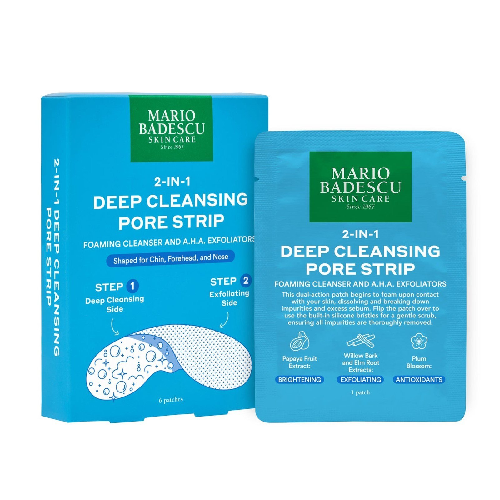 Mario Badescu 2-In-1 Deep Cleansing Pore Strip x6