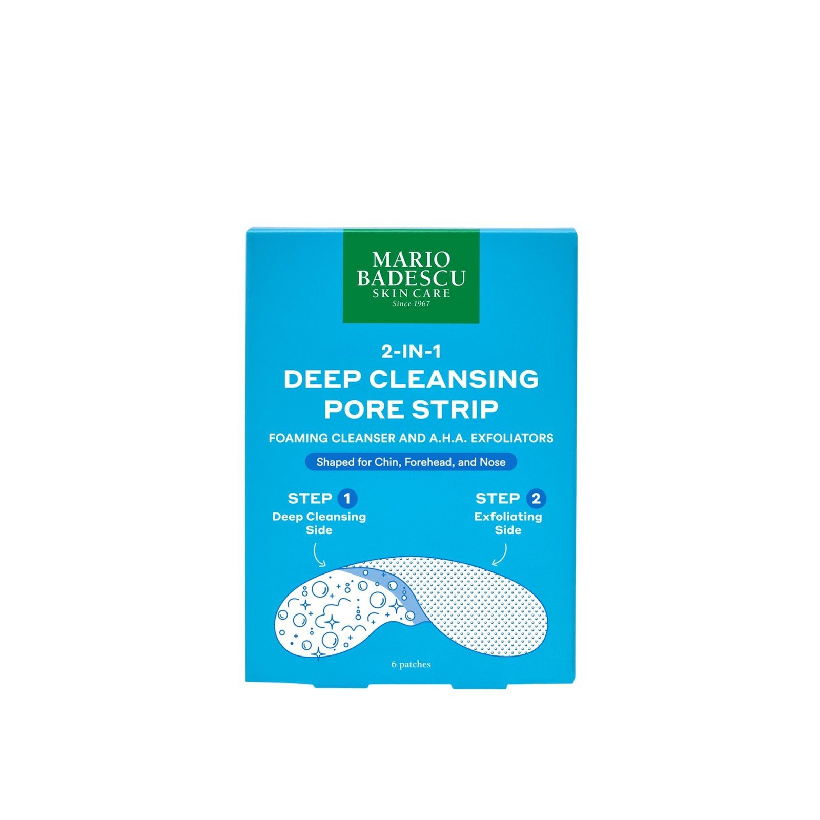 Mario Badescu 2-In-1 Deep Cleansing Pore Strip x6