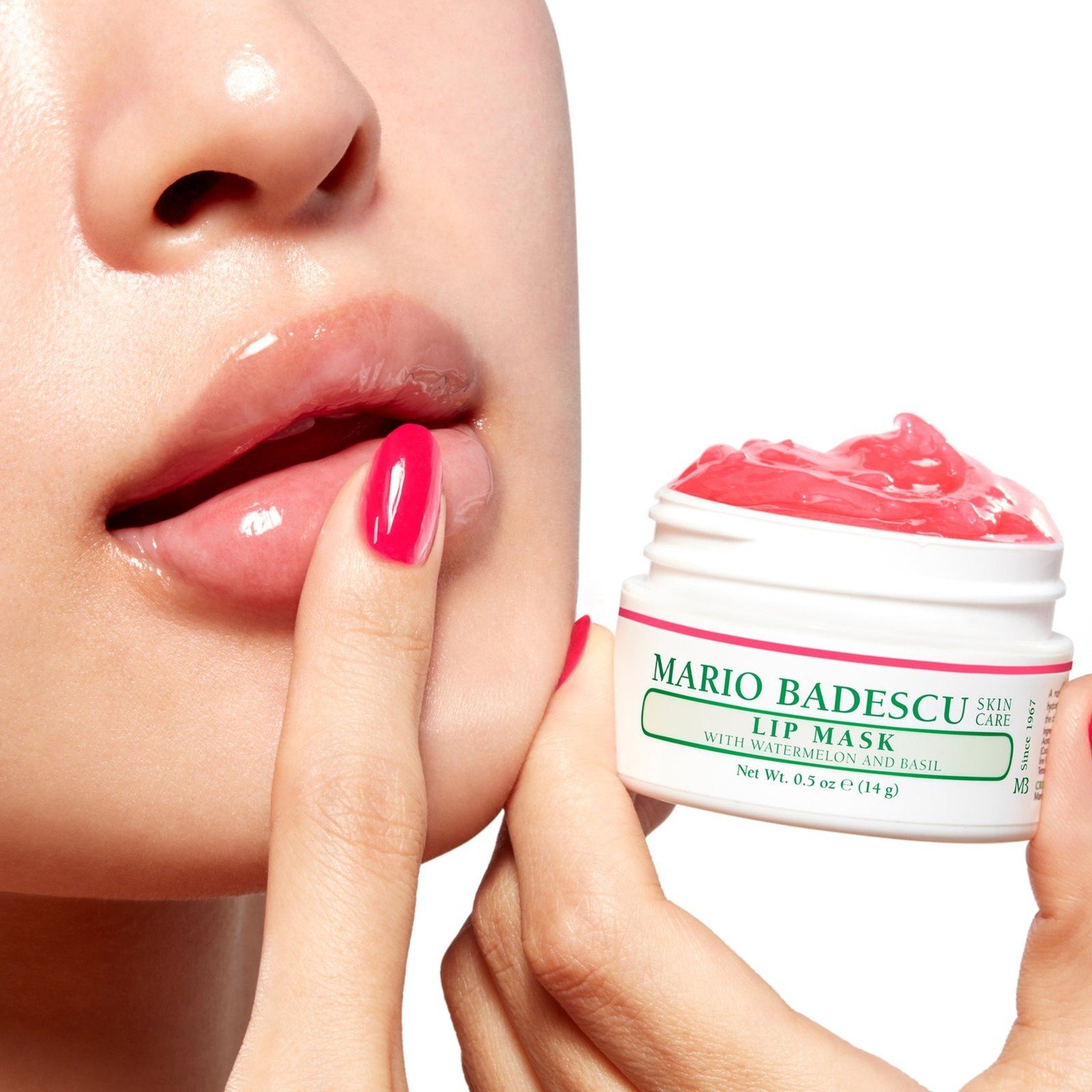 Mario Badescu Lip Mask with Watermelon and Basil 14g
