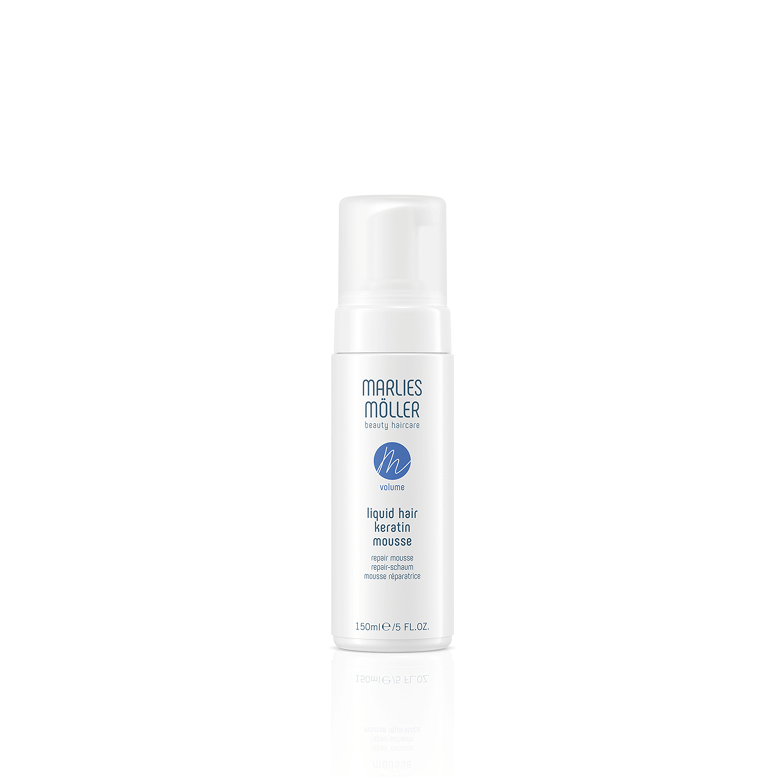 Marlies Möller موس الكيراتين السائل للشعر لزيادة الكثافة 150ml